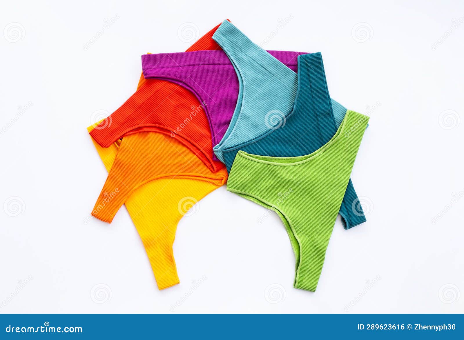 Colourful Ladies Panties Set Stock Photo Image of glamour, panties