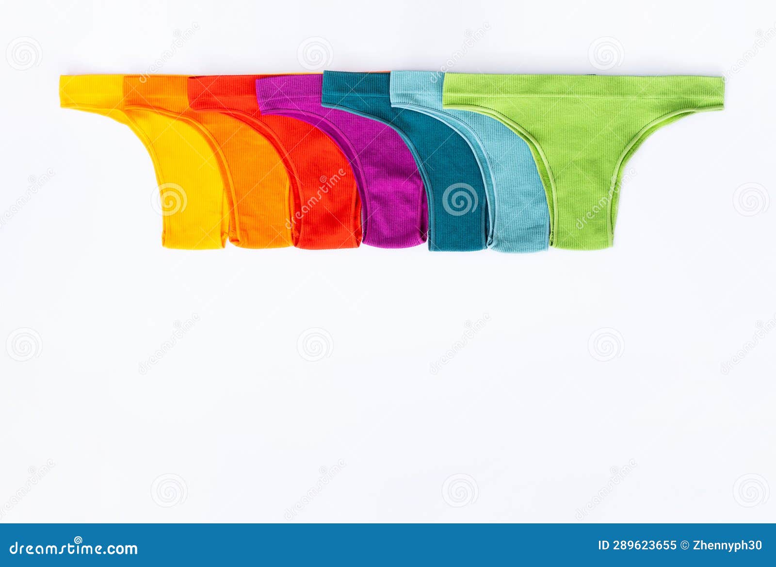 Colourful Ladies Panties Set Stock Image Image of lingerie, outfit