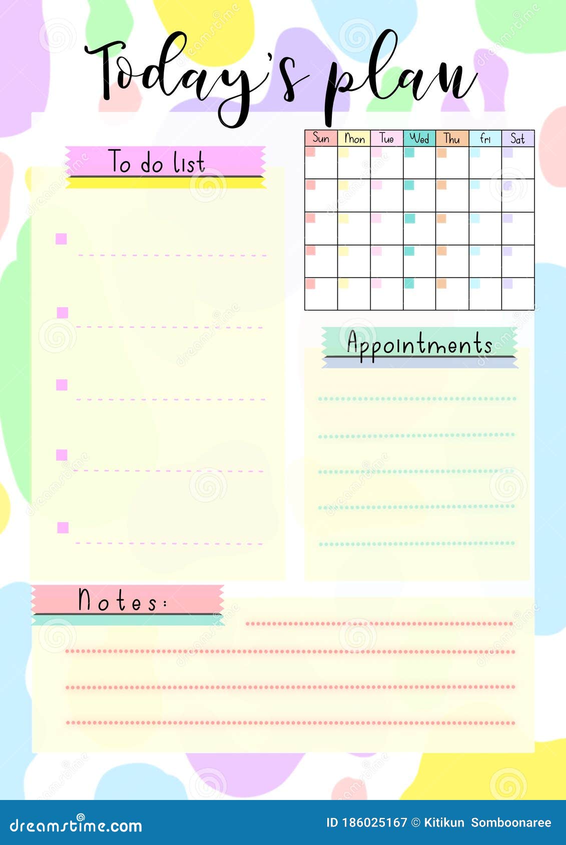Colourful Pastel Tone Printable or Digital Today’s Plan Page, Paper, Sheet, Calendar, To Do List, Appointment and Notes Stock Illustration - Illustration of education, business: 186025167 Colourful Pastel Tone Printable Or Digital Today’S Plan Page, Paper, Sheet, Calendar, To Do List, Appointment And Notes Stock Illustration - Illustration Of Education, Business: 186025167