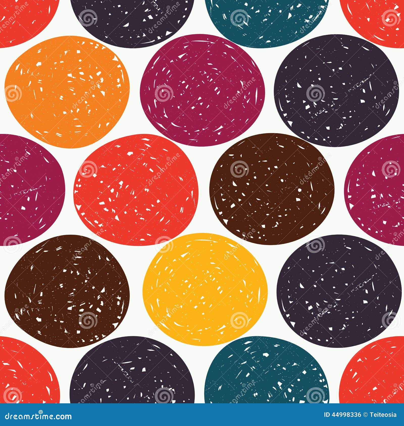 Hand drawn small polka dots Royalty Free Vector Image