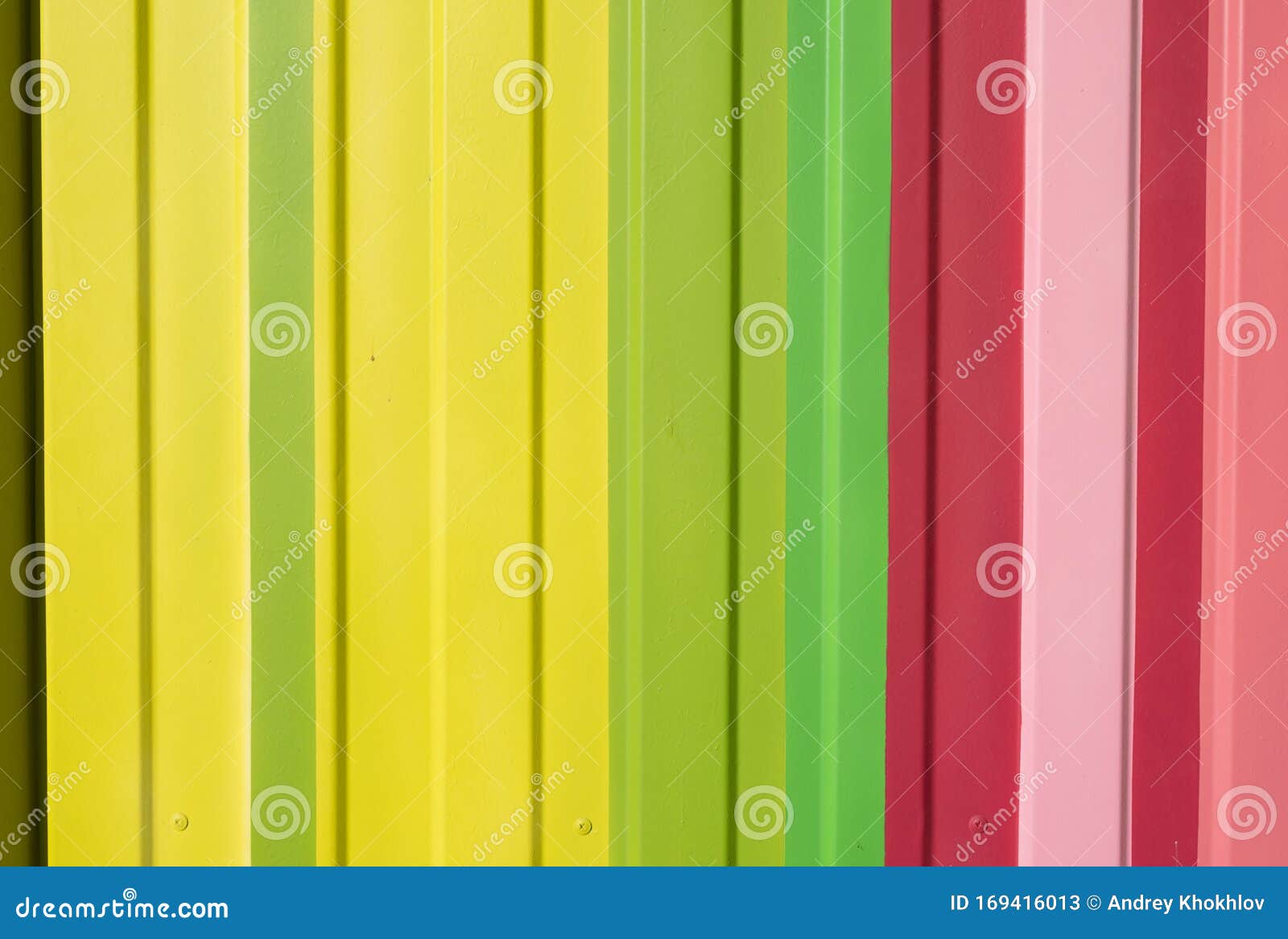 Colourful Rainbow Painted Wall Background Stock Image Image of panel
