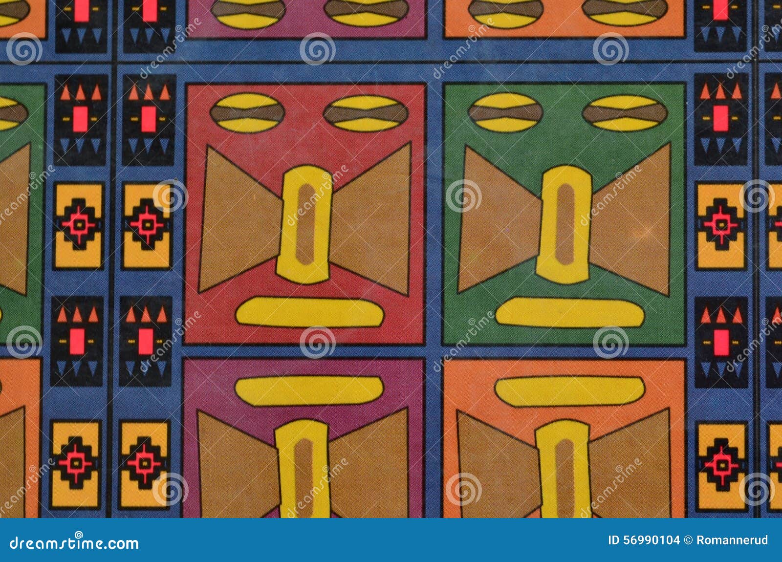 Colourful Seamless Mayan Pattern Stock Photo Image of jungle, maya