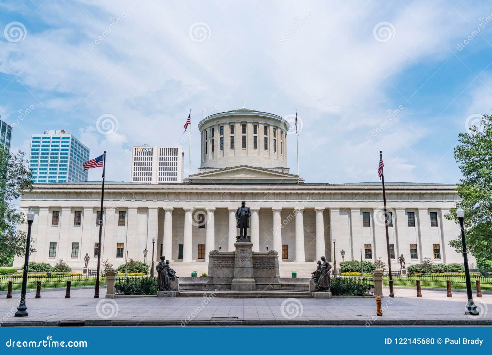 Ohio Capital Building editorial image. Image of white 122145680
