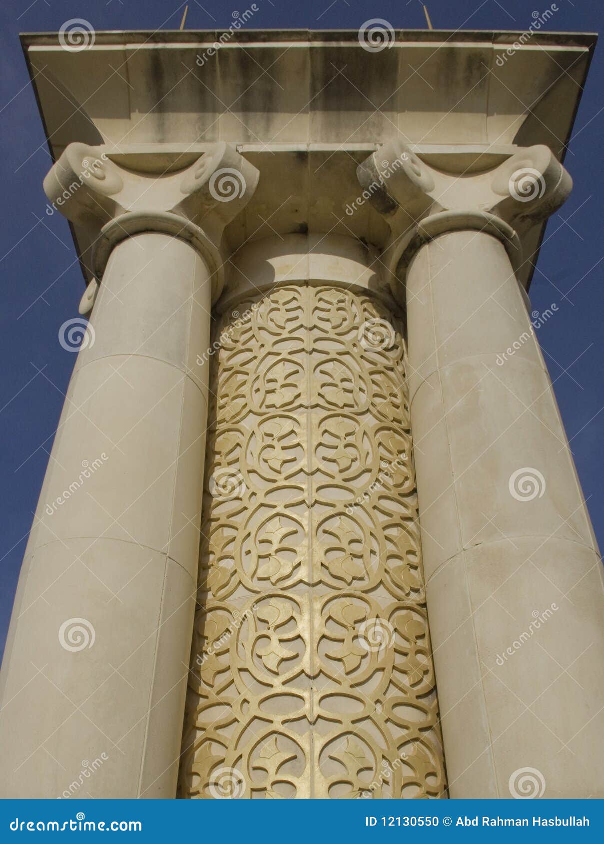 Columna decorativa foto de archivo. Imagen de capitolio - 12130550