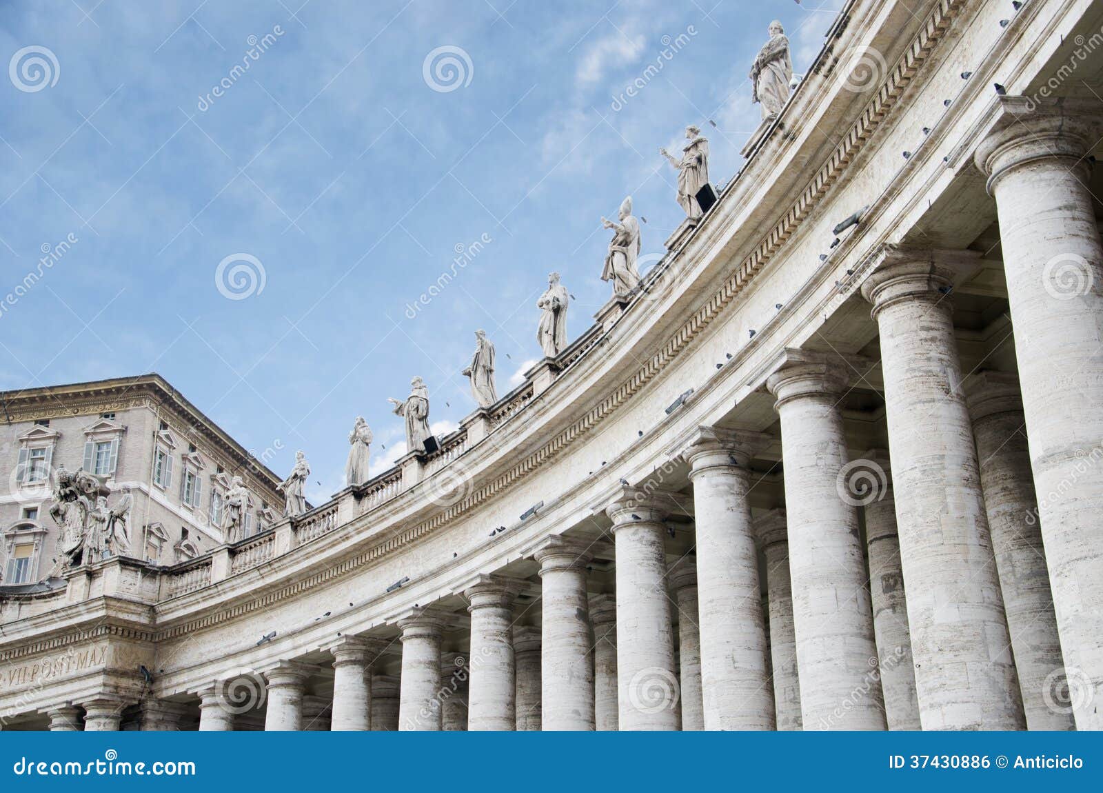 columnata at the st. peter's square