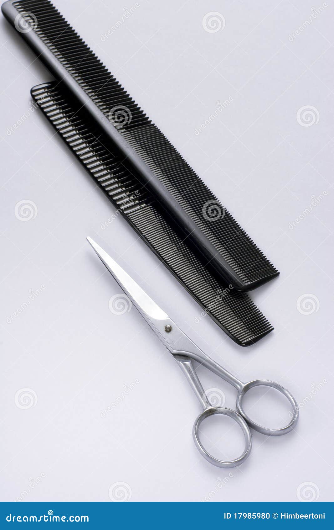 Comb and scissor stock photo. Image of scissor, equipment 17985980