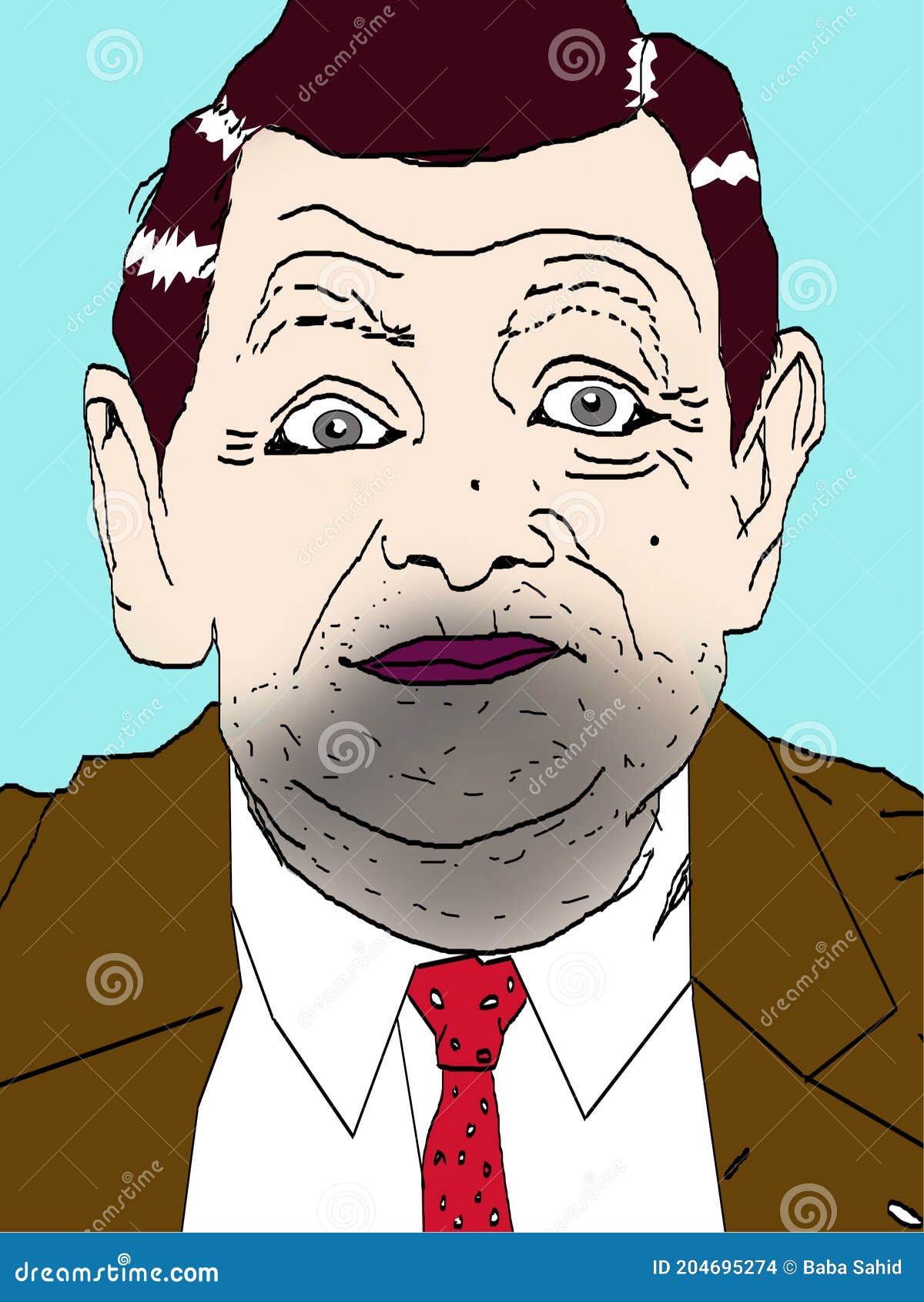How to draw Mr Bean  YouTube