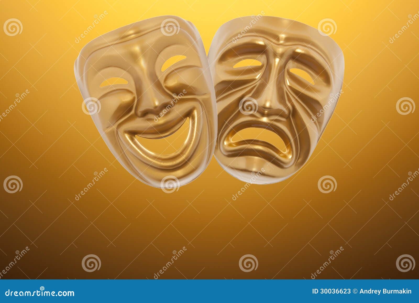Theatrical mask stock image. Image of actor, faces, curtain 30036623
