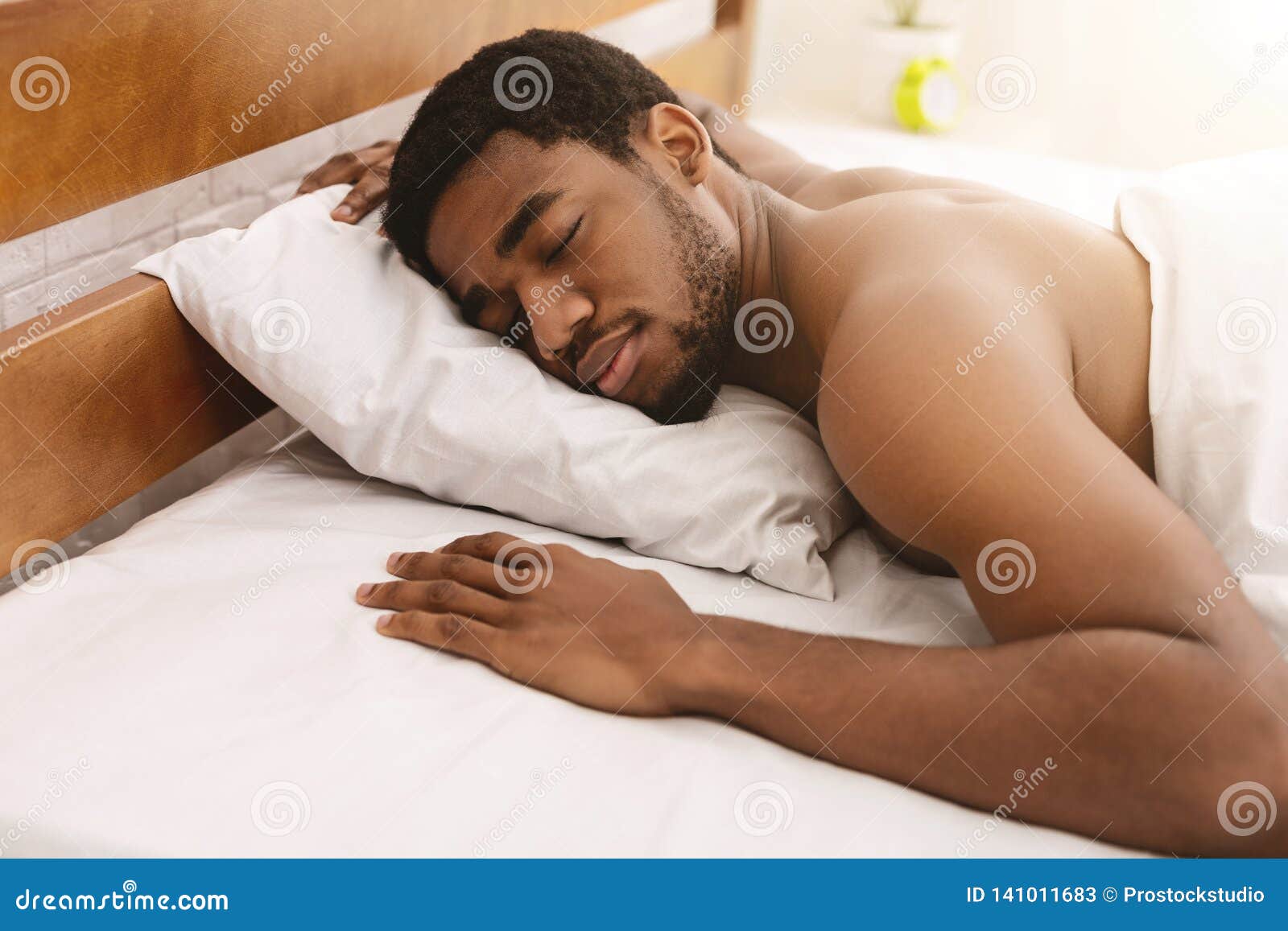 Black guy sleeping naked - Naked photo