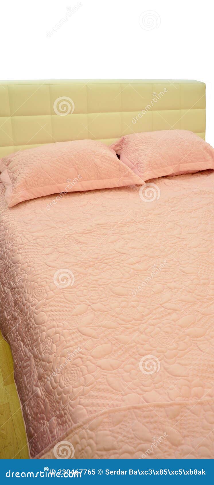 Comfortable and Stylish Looking for Luxury Pink Pillows and Bed Stock Image Image of