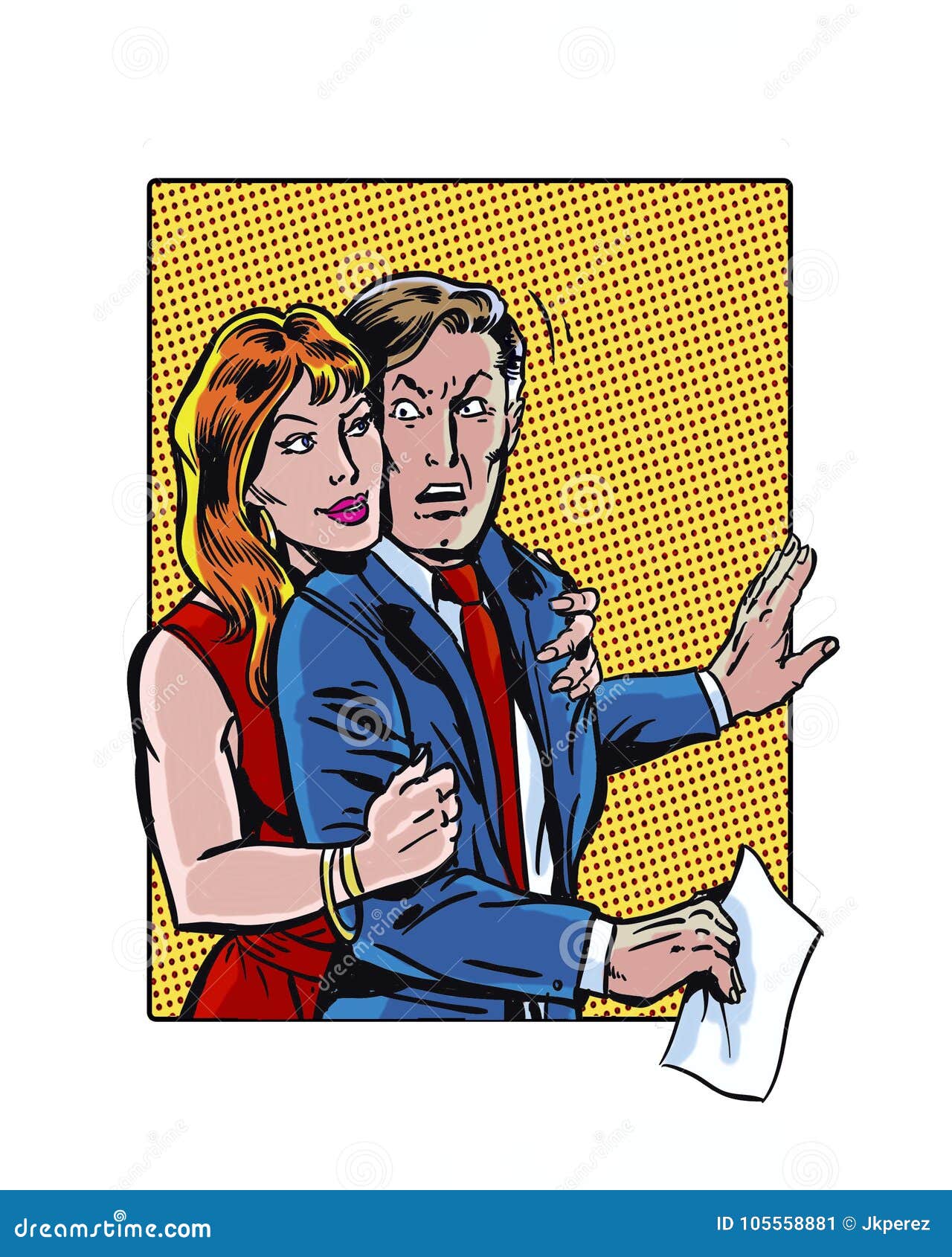 Harassment. Male Businessman Groping A Woman. Unacceptable Behavior