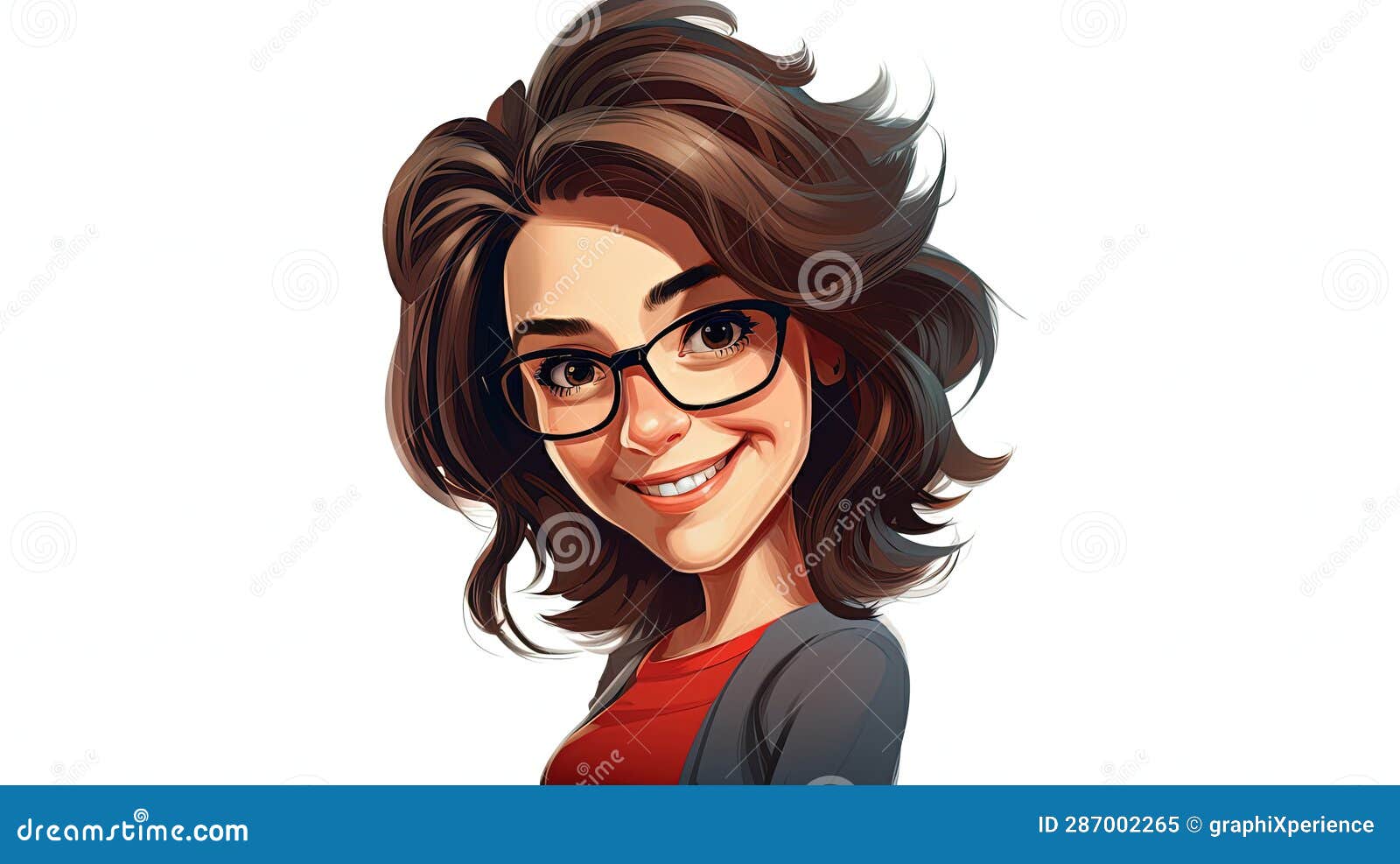 Comic Book Style Cartoon Designer Stock Illustration - Illustration of