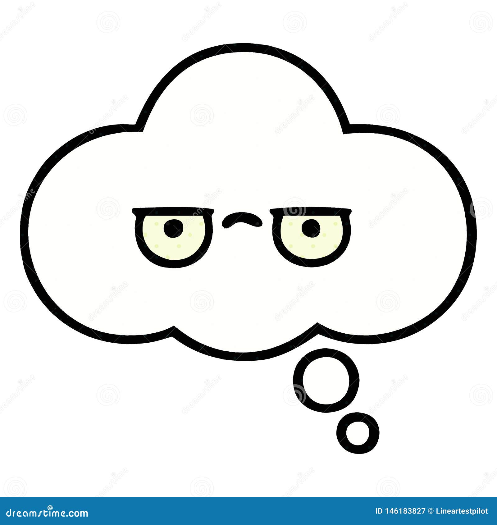 freehand drawn thought bubble cartoon buzz symbol 11782733 Vector Art at  Vecteezy