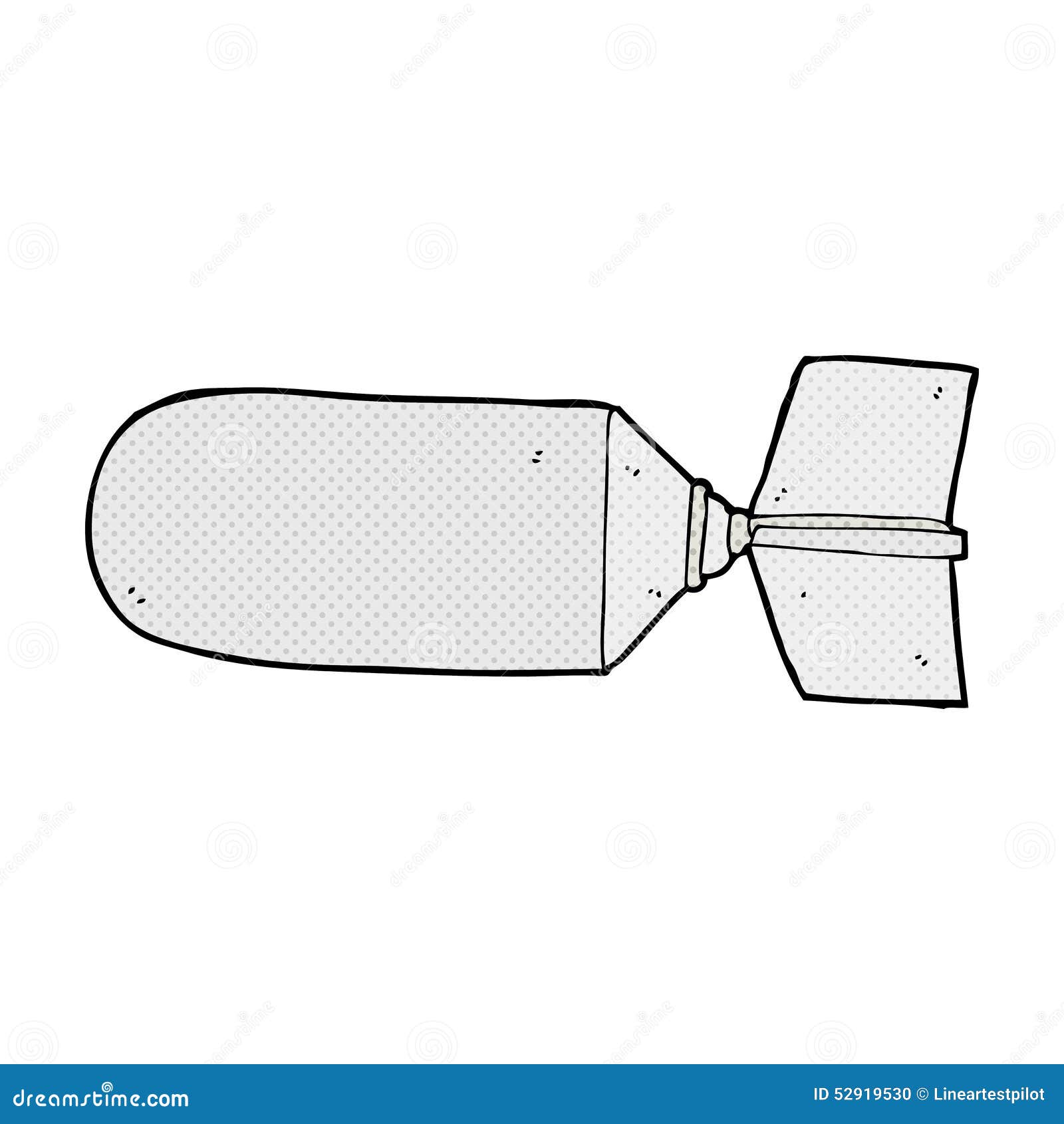 Comic cartoon bomb stock illustration. Illustration of quirky 52919530