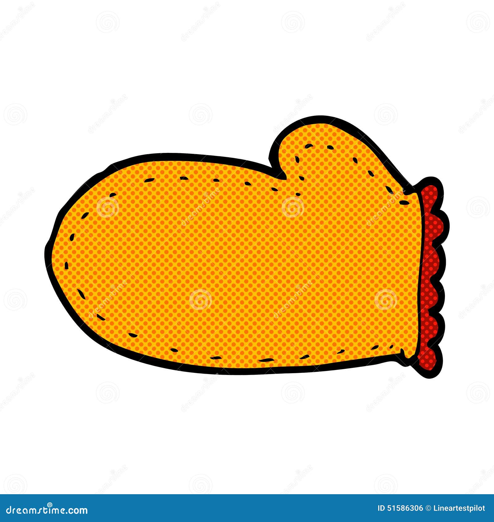 Comic cartoon oven glove stock illustration. Illustration of drawing