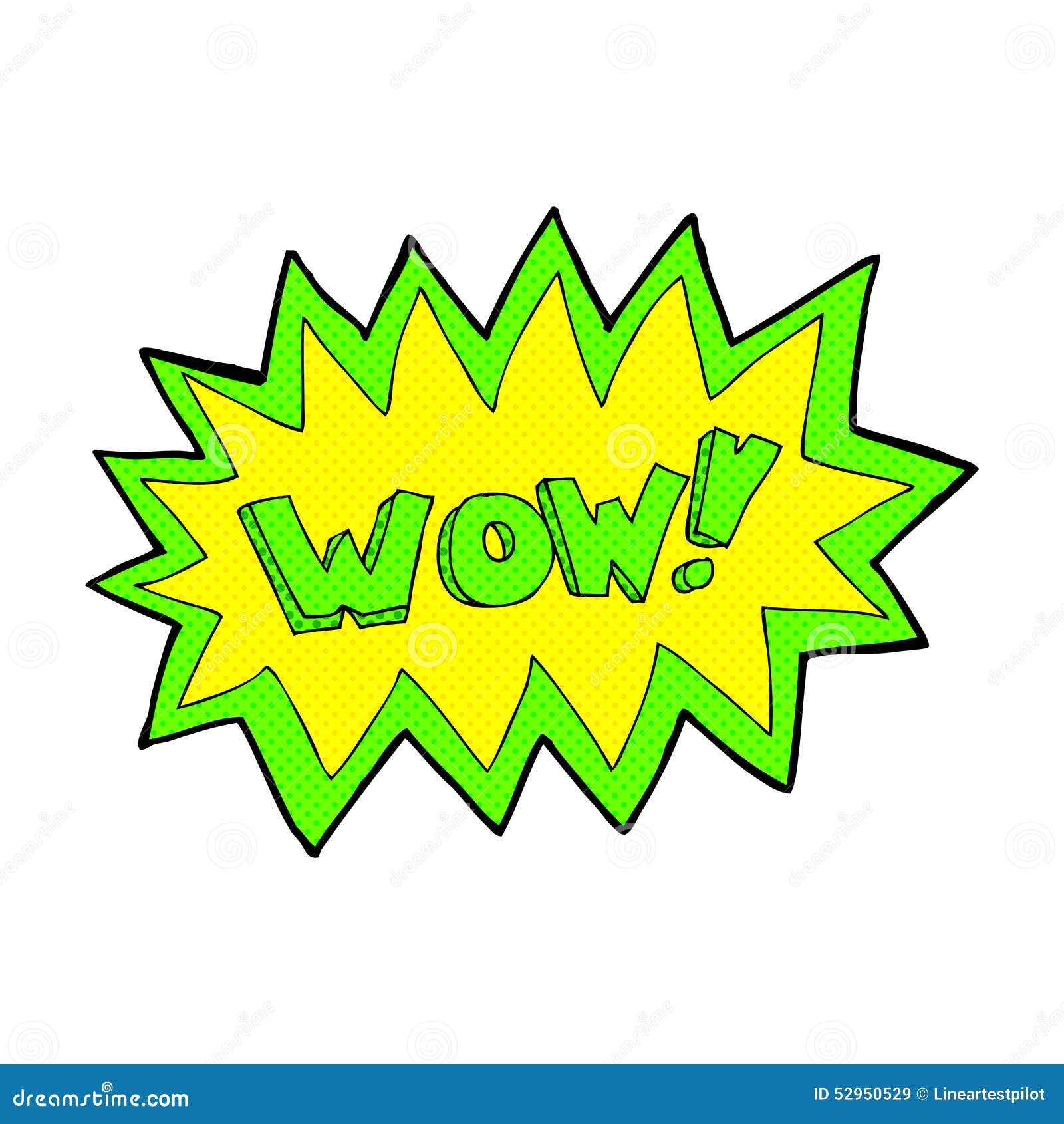 Comic Cartoon Wow Explosion Stock Illustration Illustration of comic