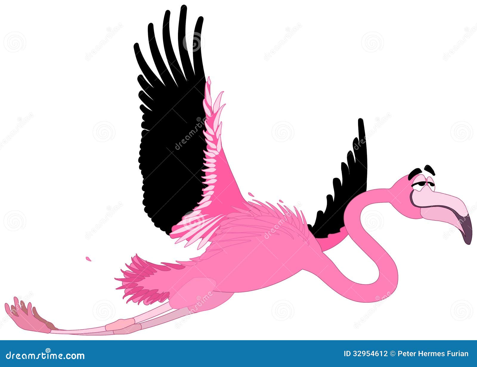 flying flamingo cartoon flying flamingo cartoon