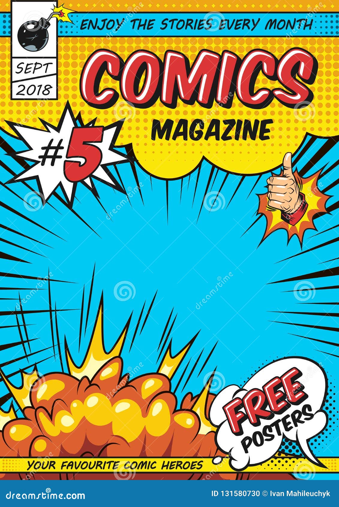 Comic Template Stock Illustrations – 143,662 Comic Template Stock  Illustrations, Vectors & Clipart - Dreamstime