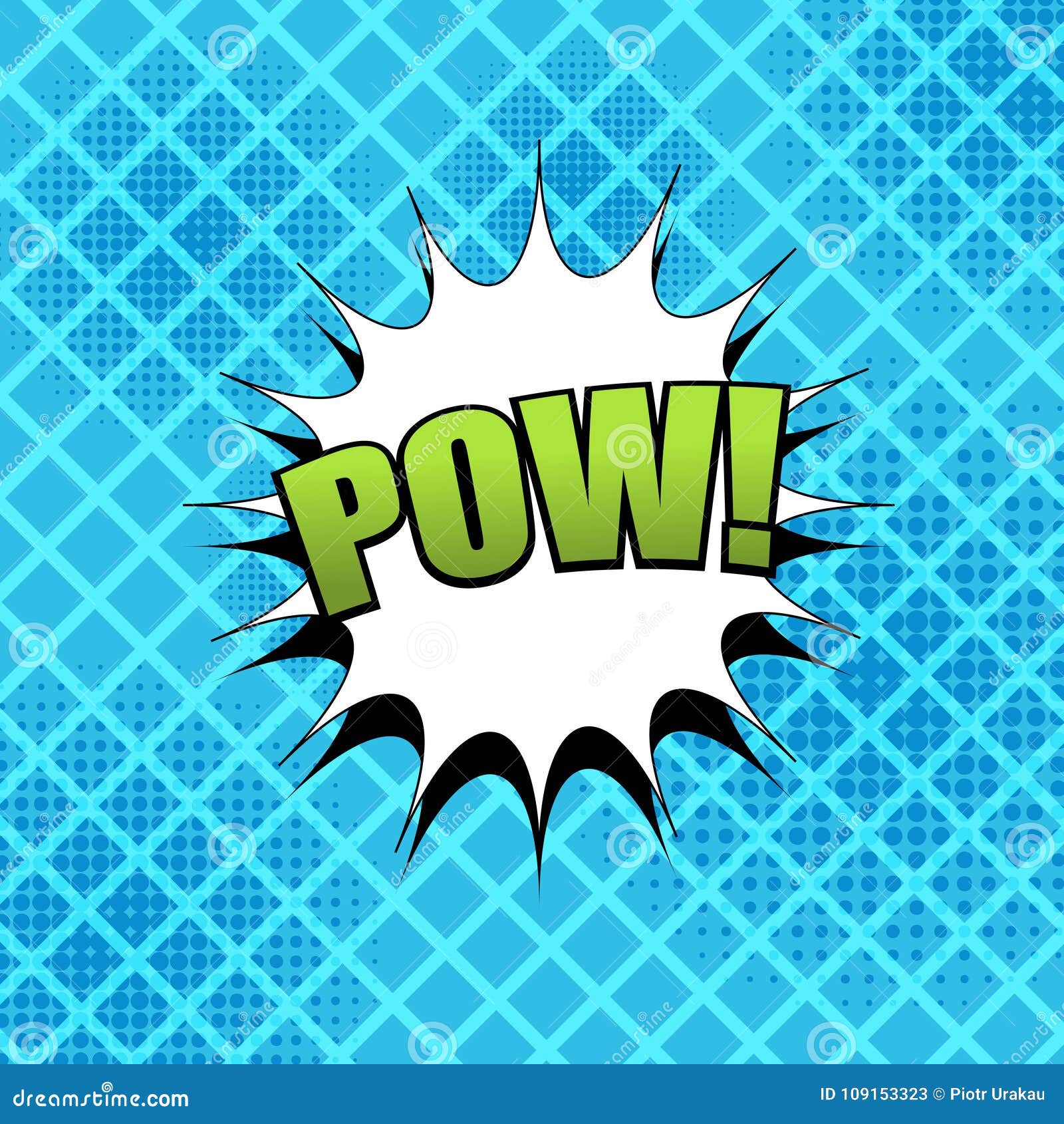 Comic Pow wording template stock vector. Illustration of bright 109153323 Comic Pow wording template stock vector. Illustration of bright 109153323