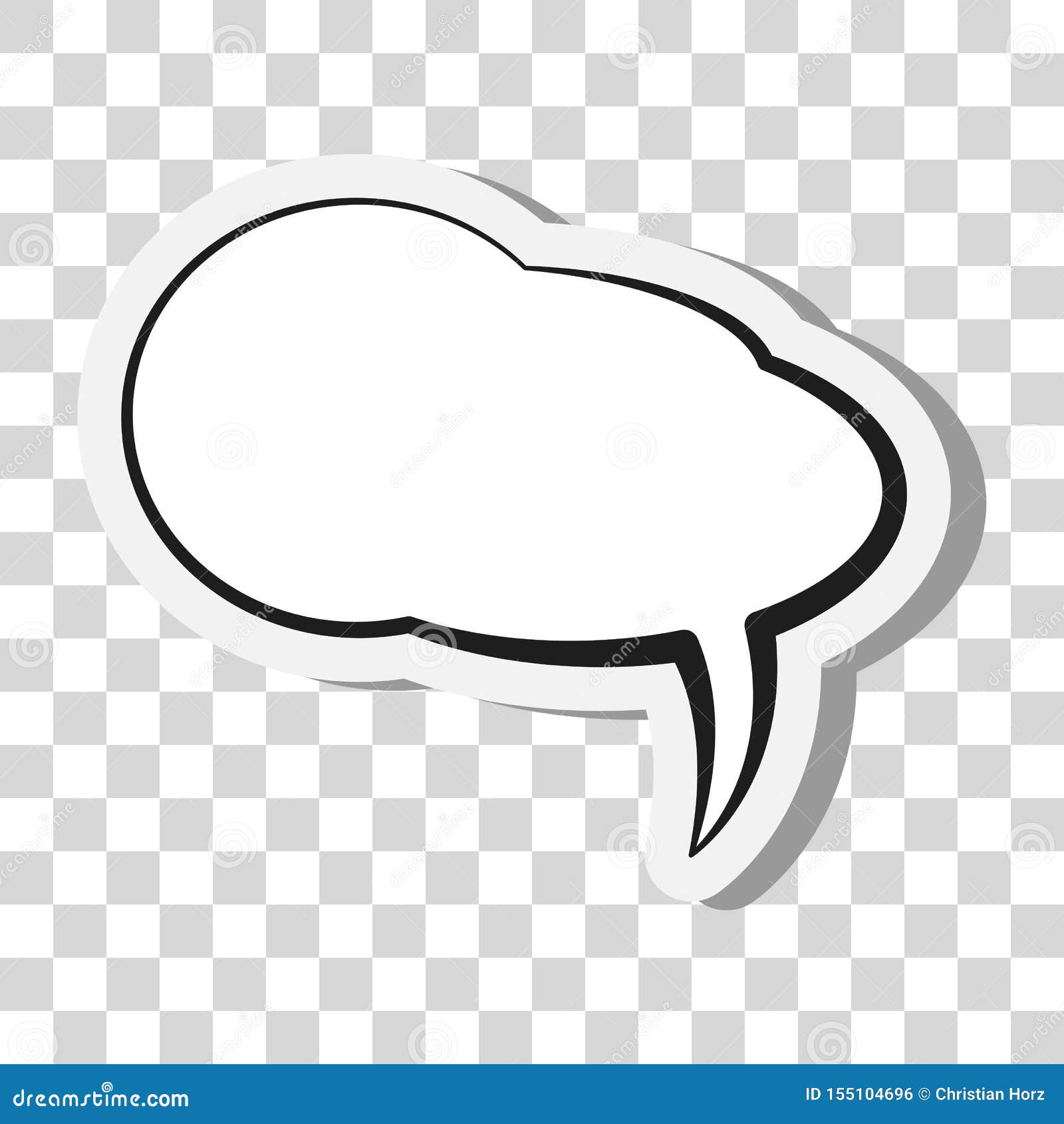 word bubble transparent