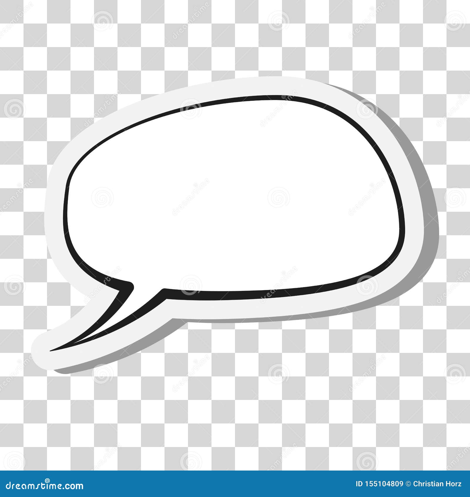 word bubble transparent