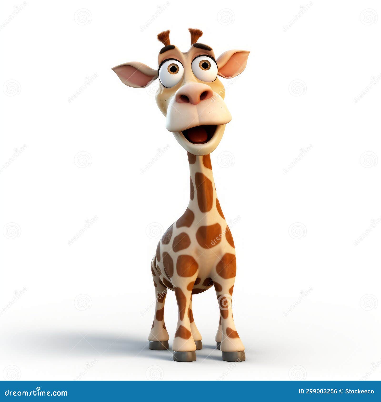Humorous Caricature Of A Camel In Artgerm Style Royalty-Free Cartoon
