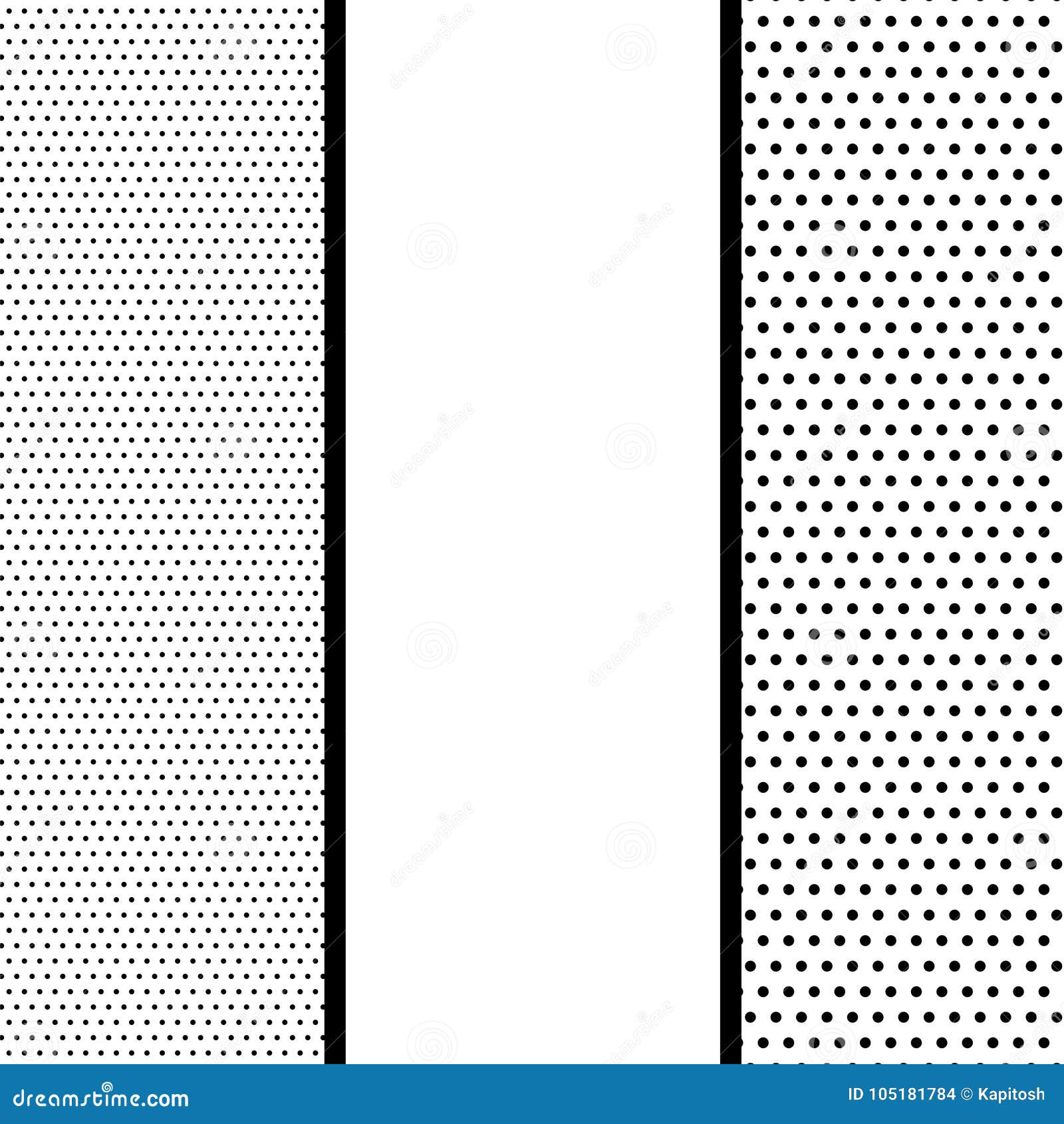 Comic Book Pop Art Monochrome Mock Up Stock Vector Illustration