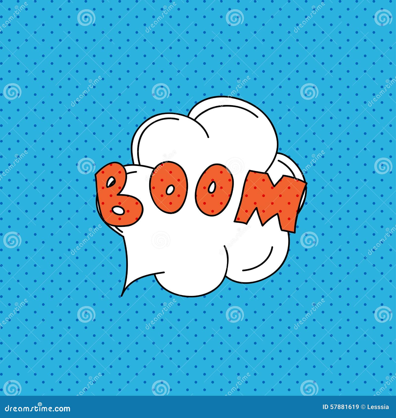 comics pop art style blank layout template with clouds beams. co