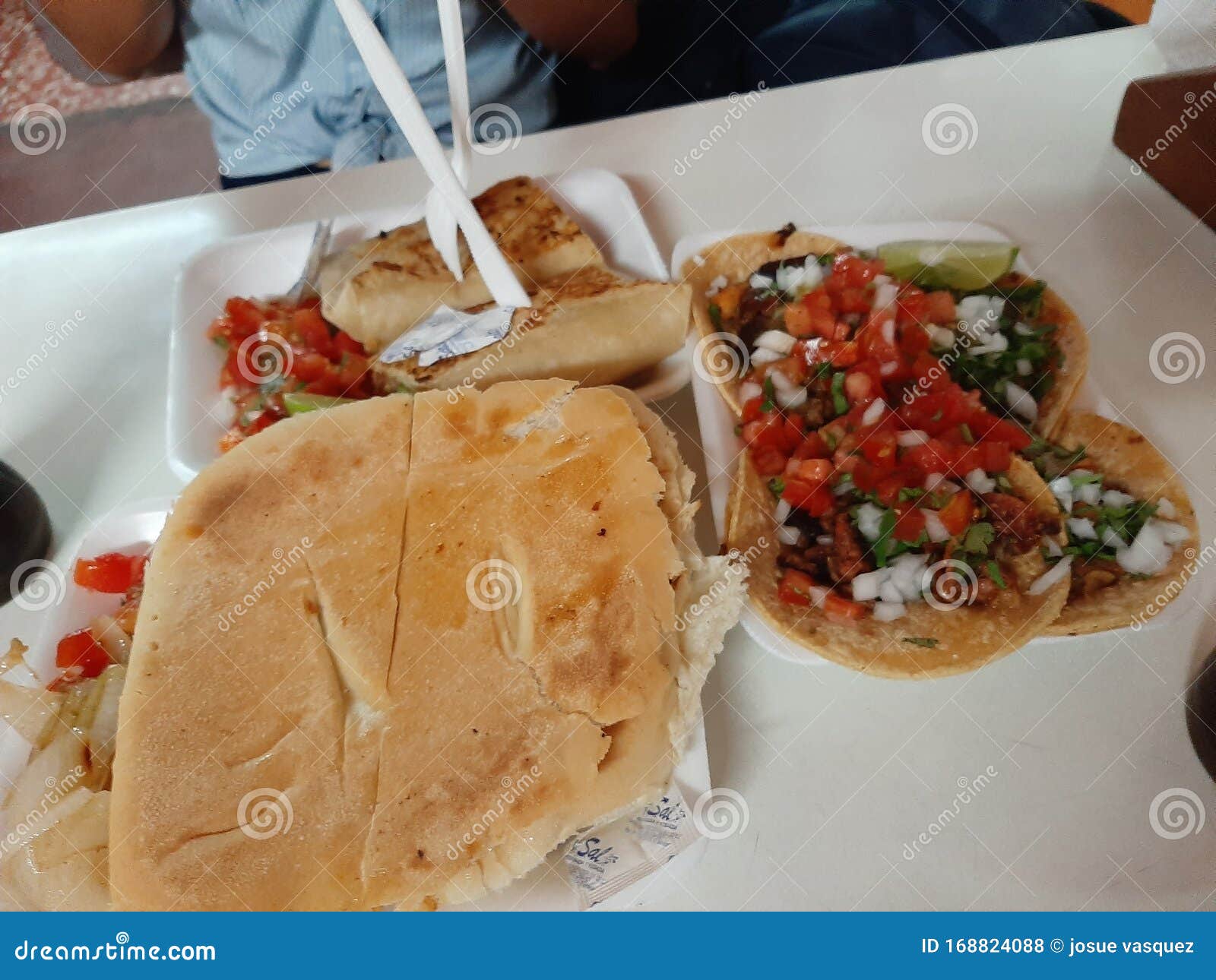 Taco stock photo. Image of alimento, mesa, torta, burritos 168824088