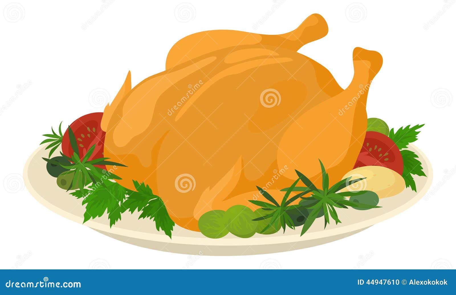 Comida En El Plato, Pavo Asado Ilustración del Vector - Ilustración de coma, culinario: 44947610 Comida En El Plato, Pavo Asado Ilustración del Vector - Ilustración de coma, culinario: 44947610