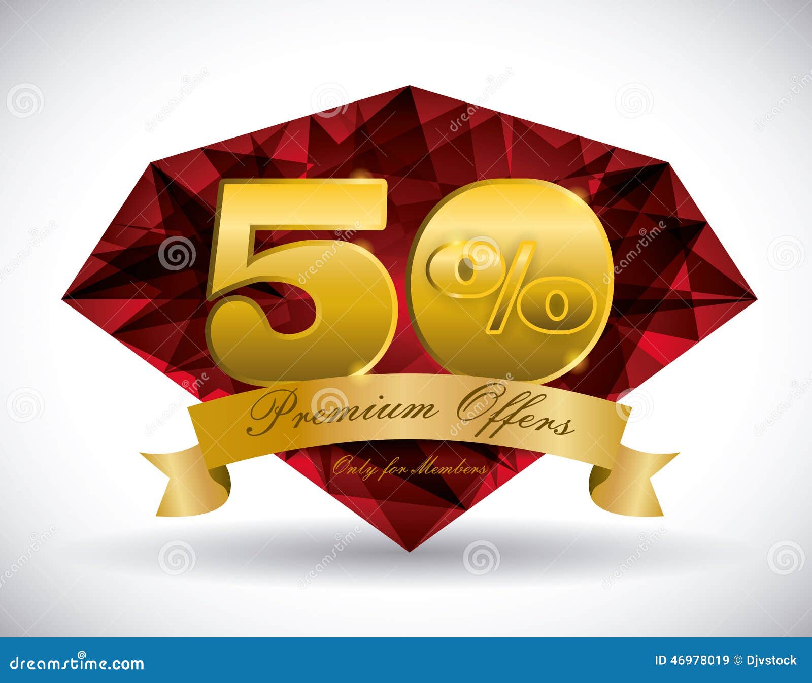 Commerce tag design stock vector. Illustration of premium 46978019