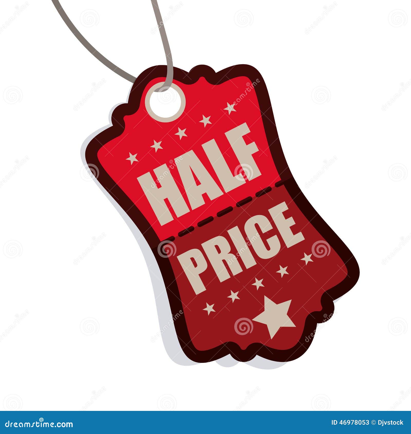 Commerce tag design stock vector. Illustration of hung 46978053