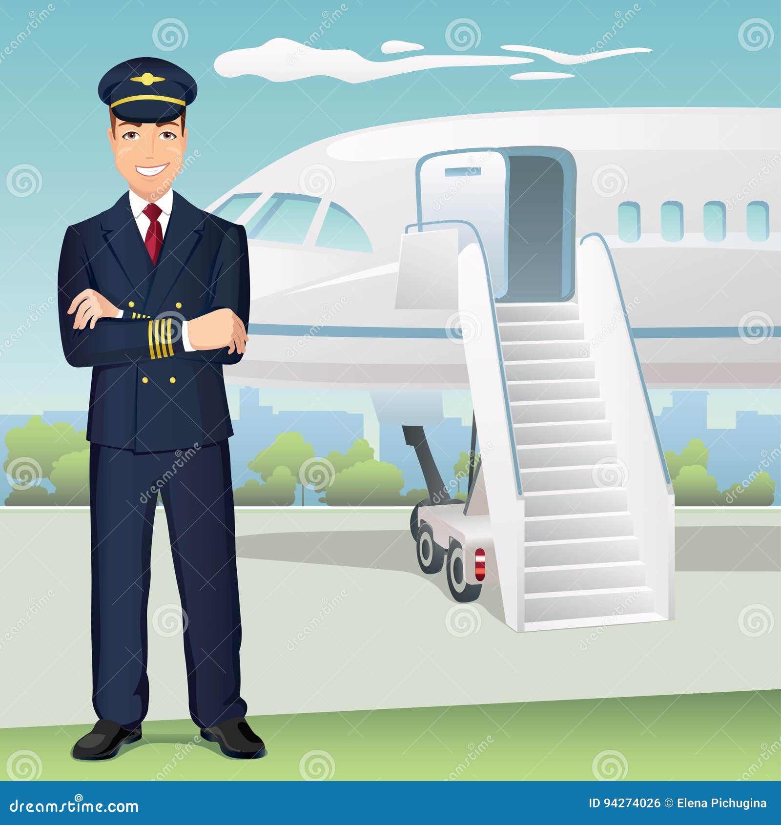 Airlines Pilot Stock Illustrations – 1,107 Airlines Pilot Stock  Illustrations, Vectors & Clipart - Dreamstime