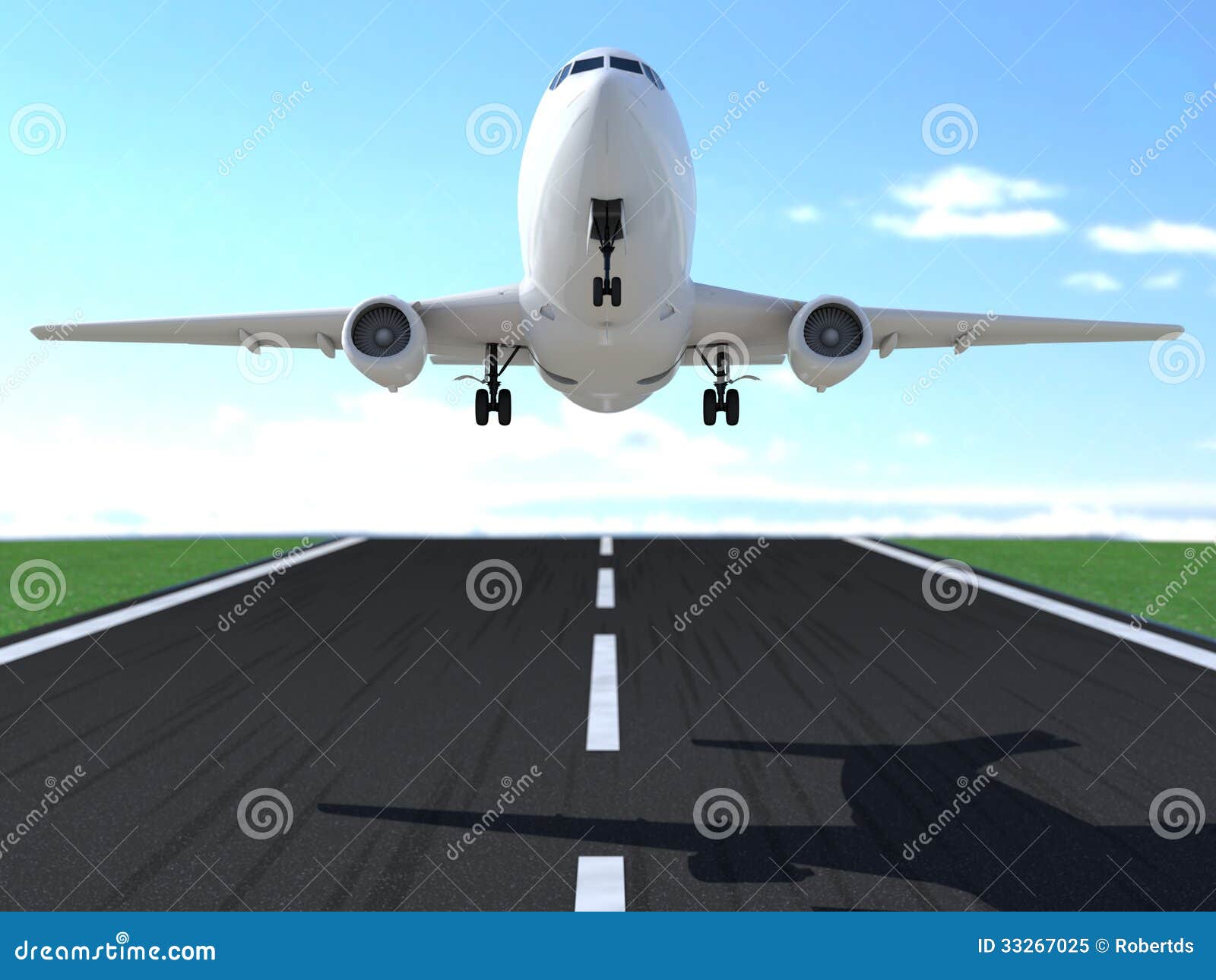 clipart plane landing - photo #40