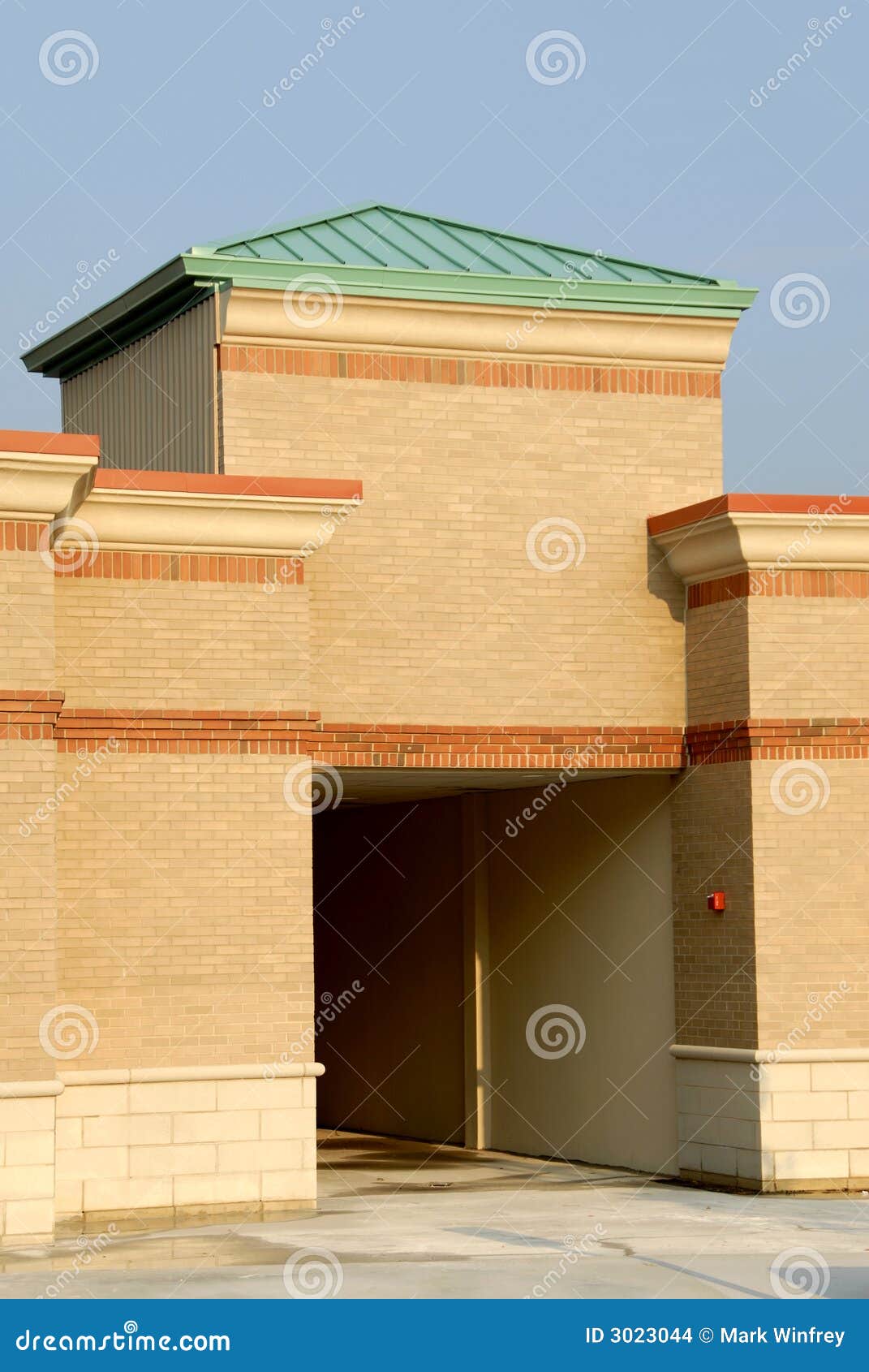 Commercial Building Entrance Stock Photo Image of storefronts, store