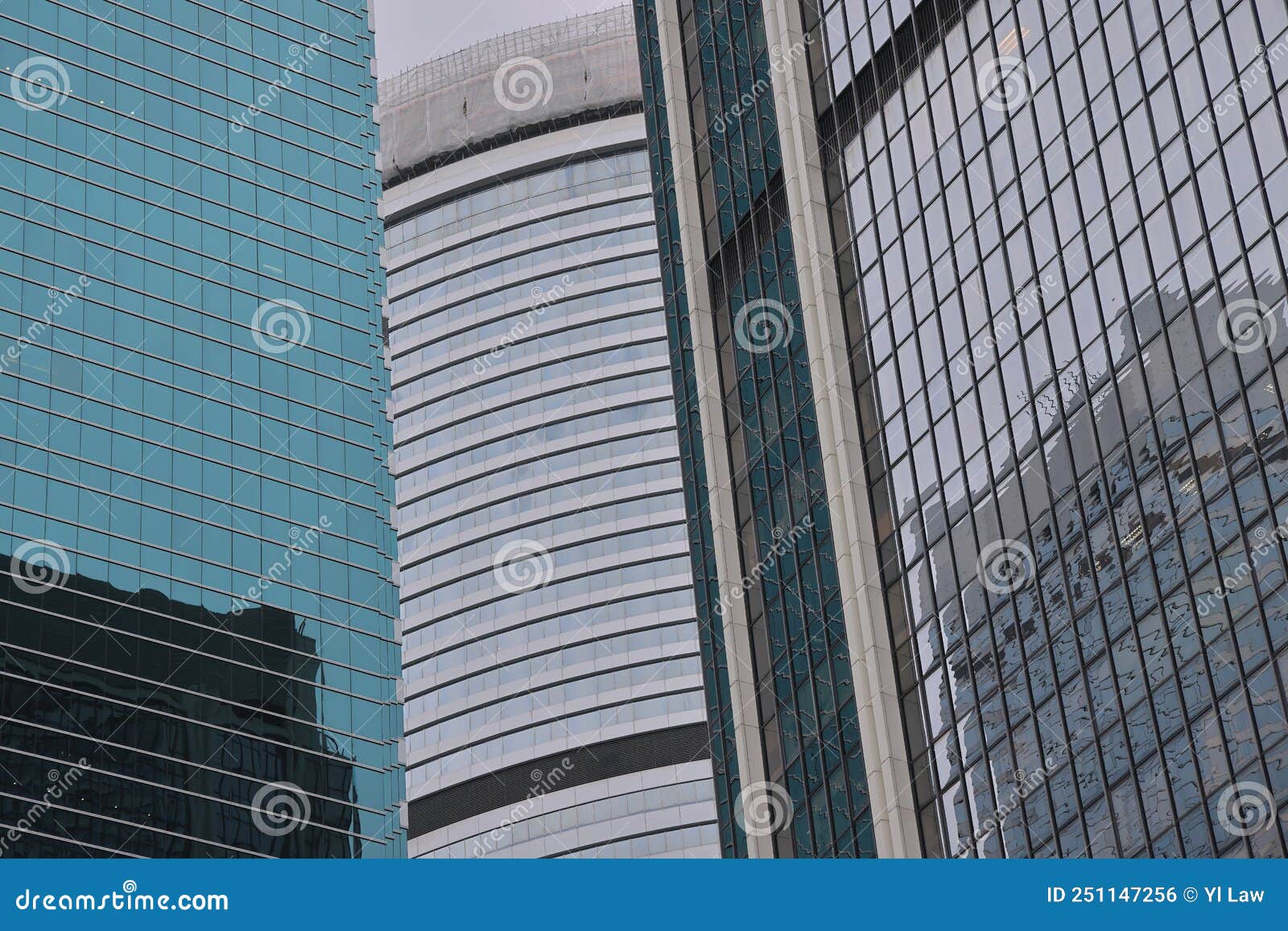 Commercial Buildings in Hong Kong, Window Wall Pattern 3 July 2022