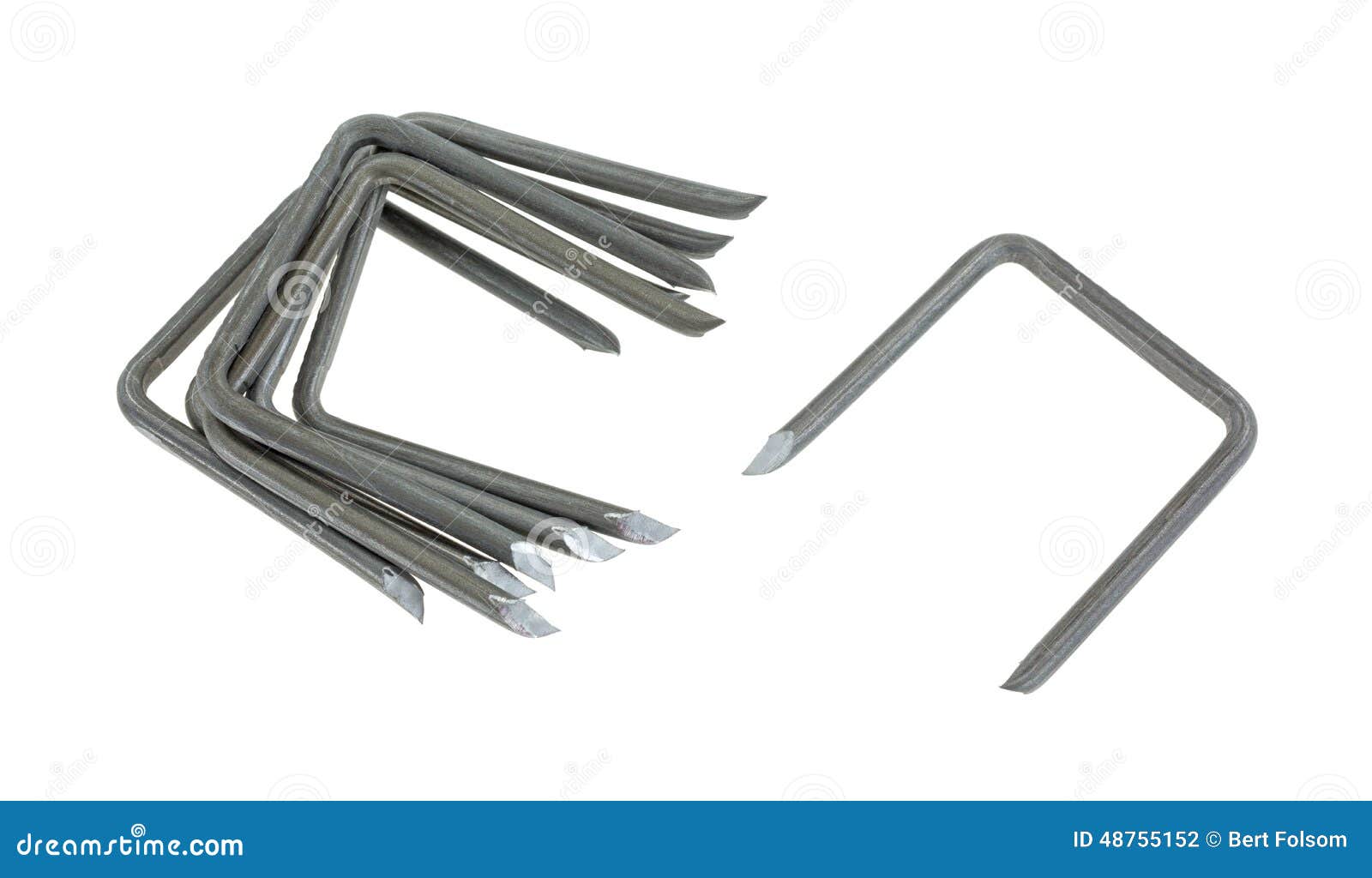 Commercial Cable Staples Stock Photo Image 48755152