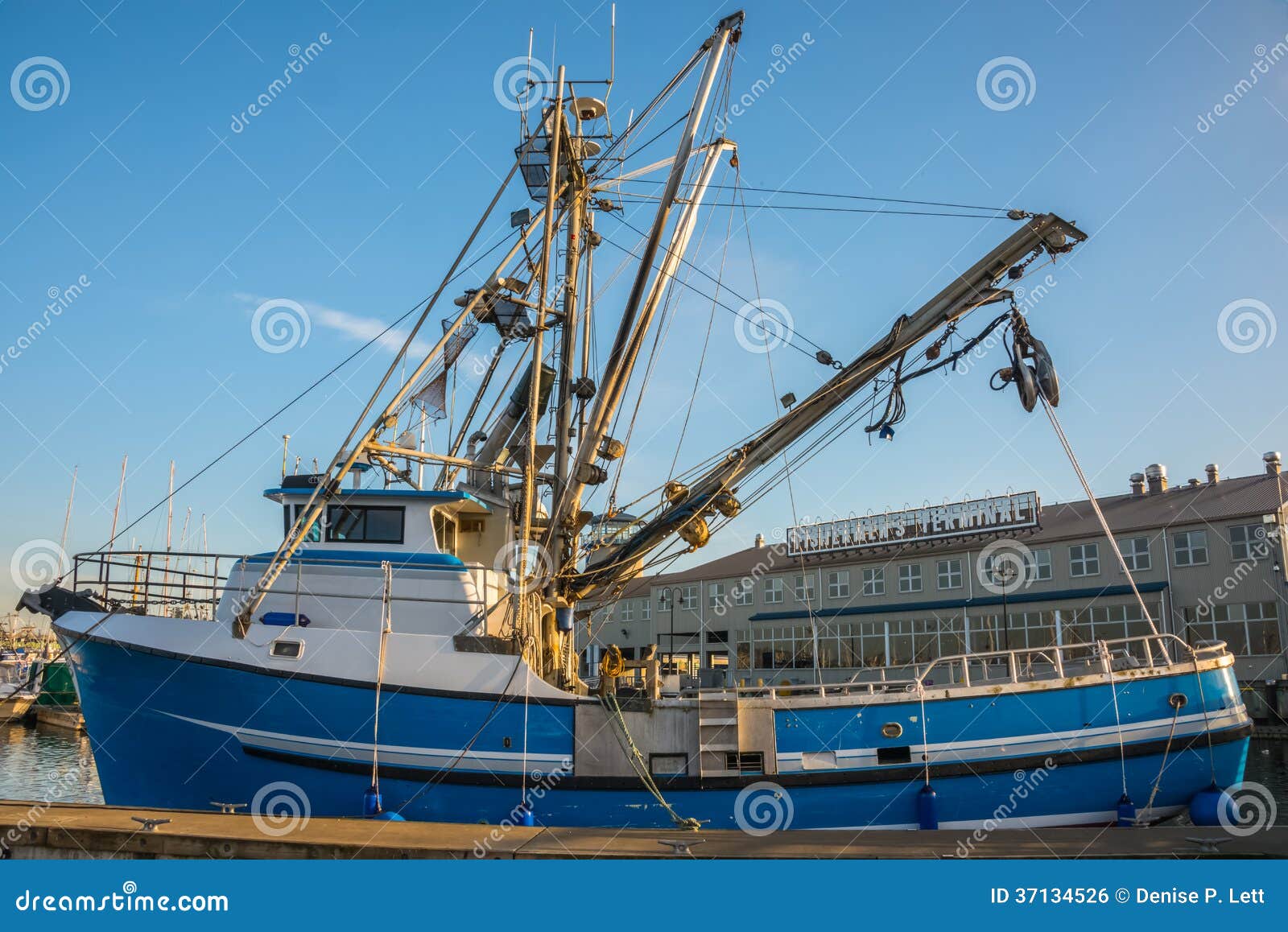 Commercial Fishing Vessel stock photo. Image of fisherman - 37134526