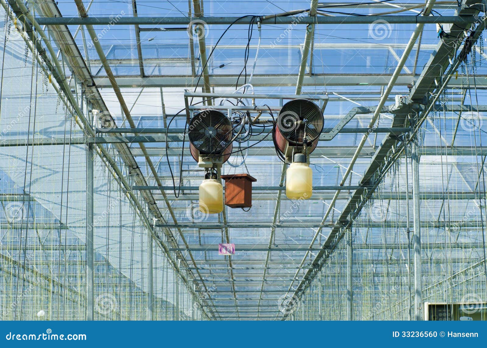 Commercial greenhouse stock photo. Image of pest, equipment 33236560
