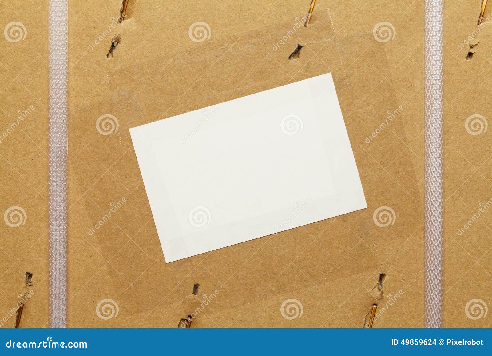 Commercial Package stock photo. Image of office, cardboard 49859624