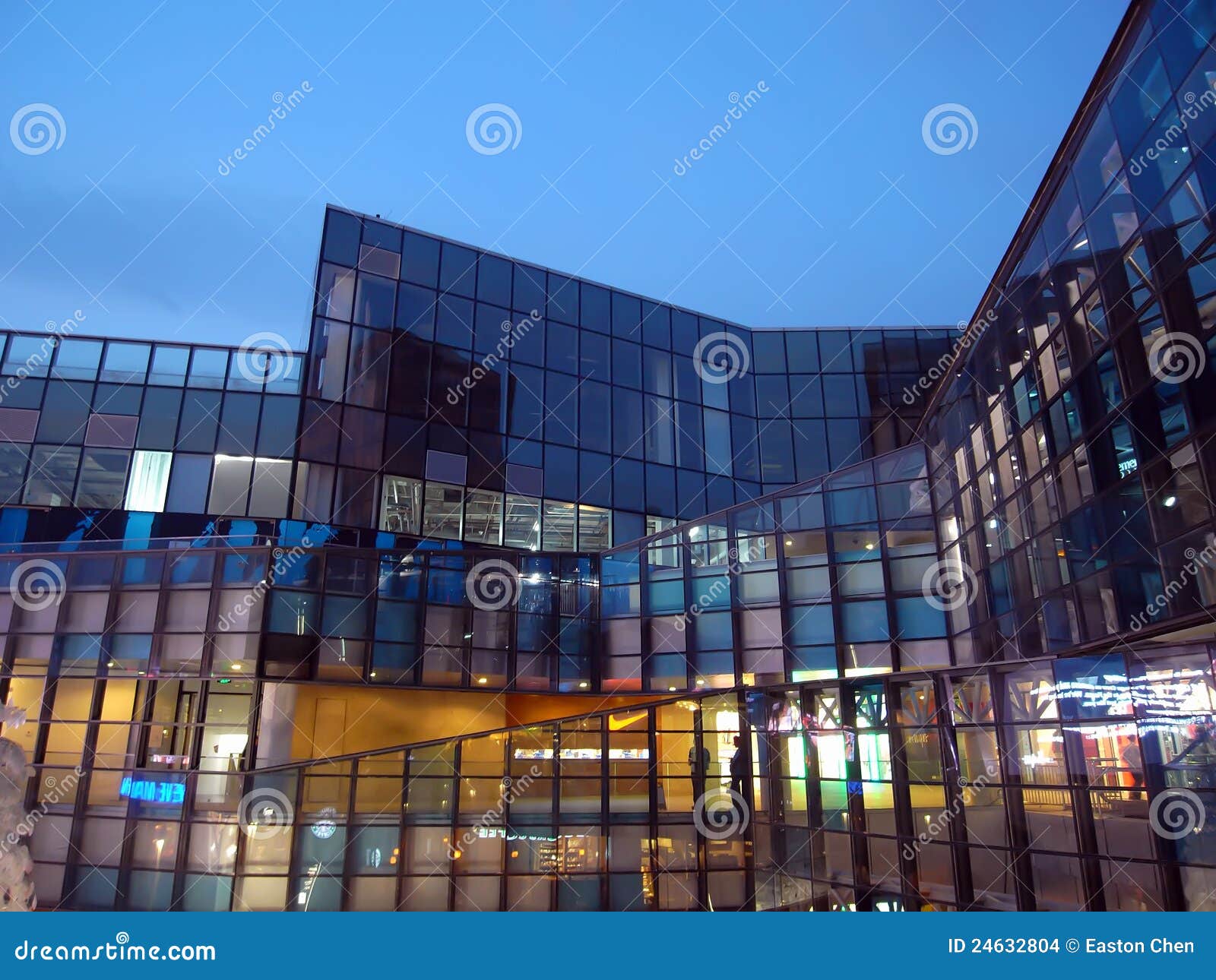 Commercial space stock photo. Image of indoor, shopping 24632804
