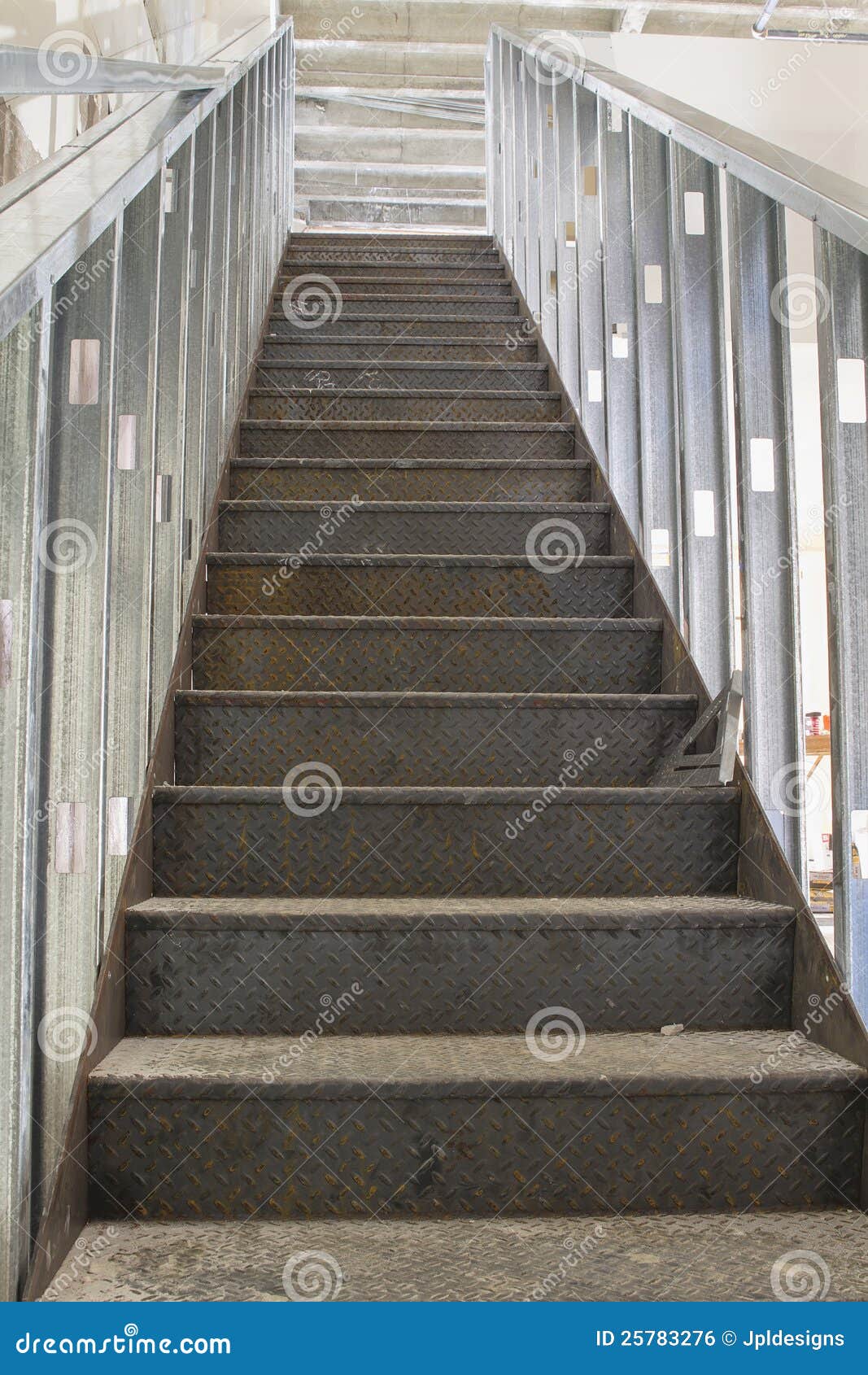Commercial Staircase Construction Stock Photo Image of stairs