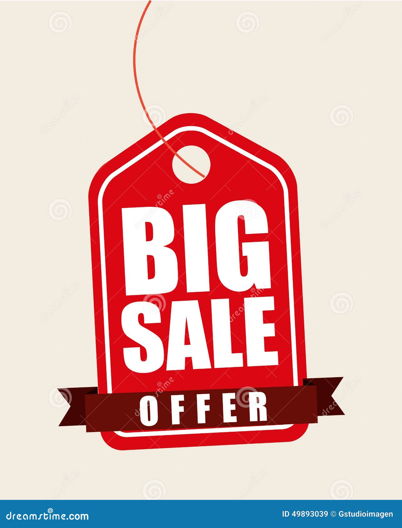 Commercial tag stock vector. Illustration of special 49893039