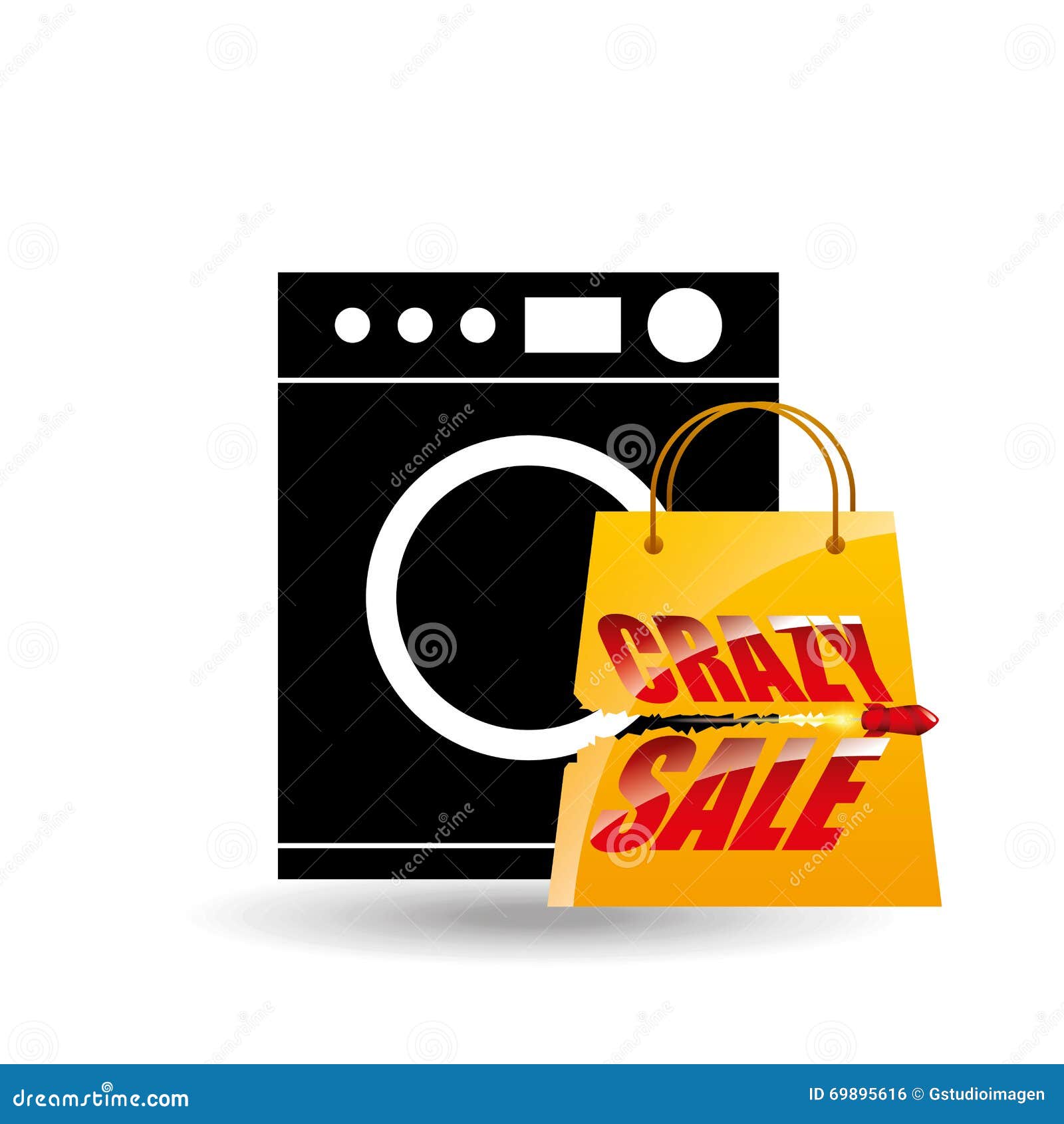 Commercial tags design stock illustration. Illustration of crazy 69895616