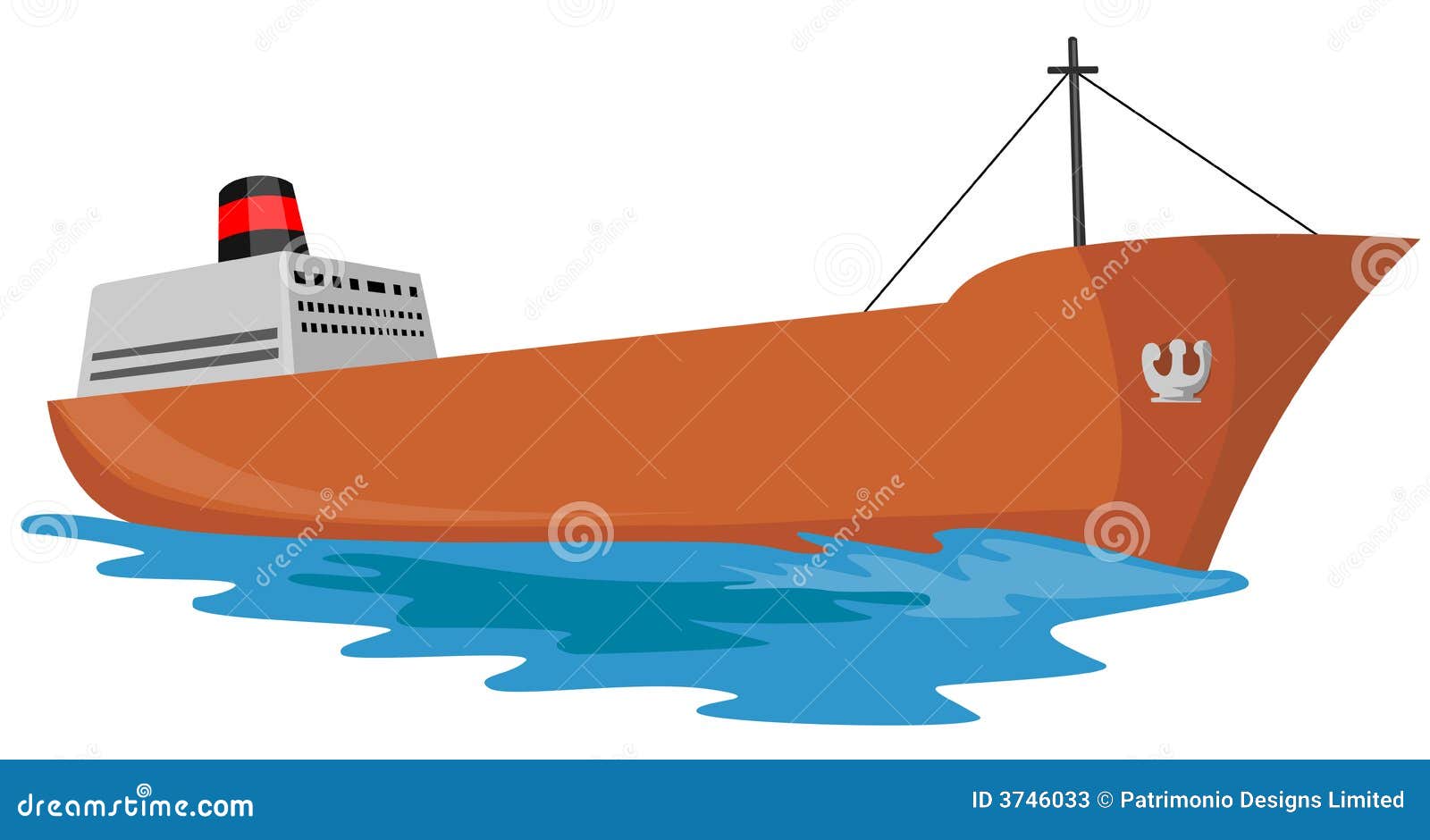 Oil Tanker Stock Illustration 18531220