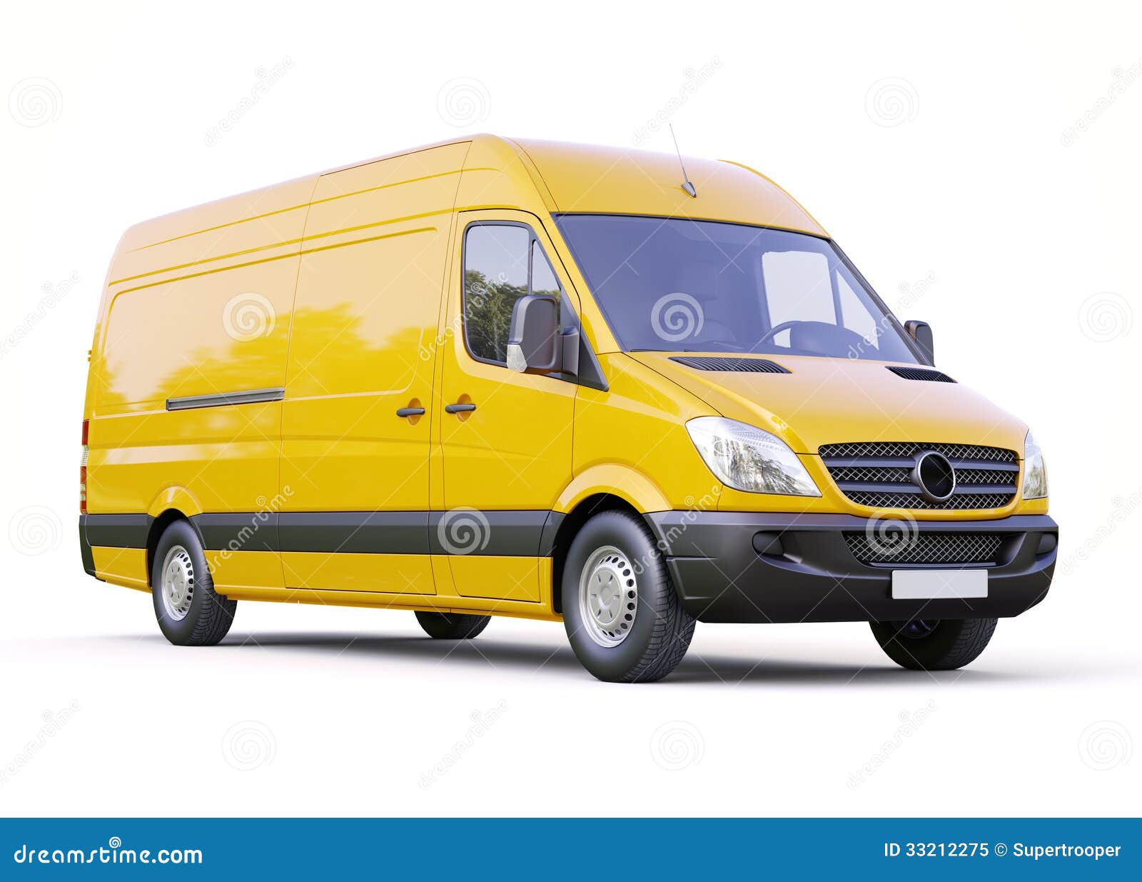 Commercial van stock image. Image of truck, cargo, transport 33212275