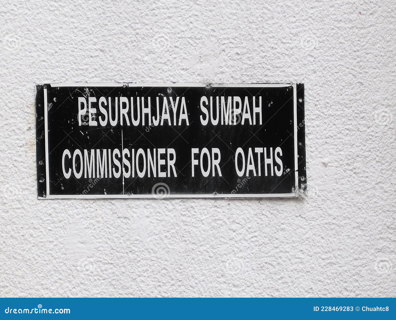 commissioner for oaths sign in malaysia