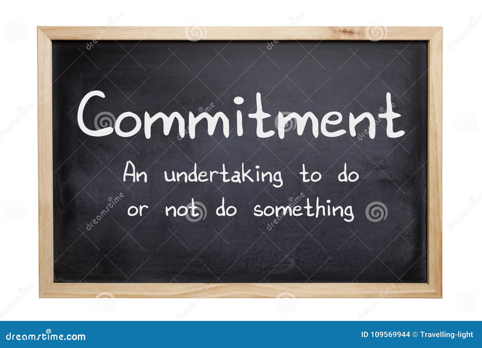 commitment concept blackboard