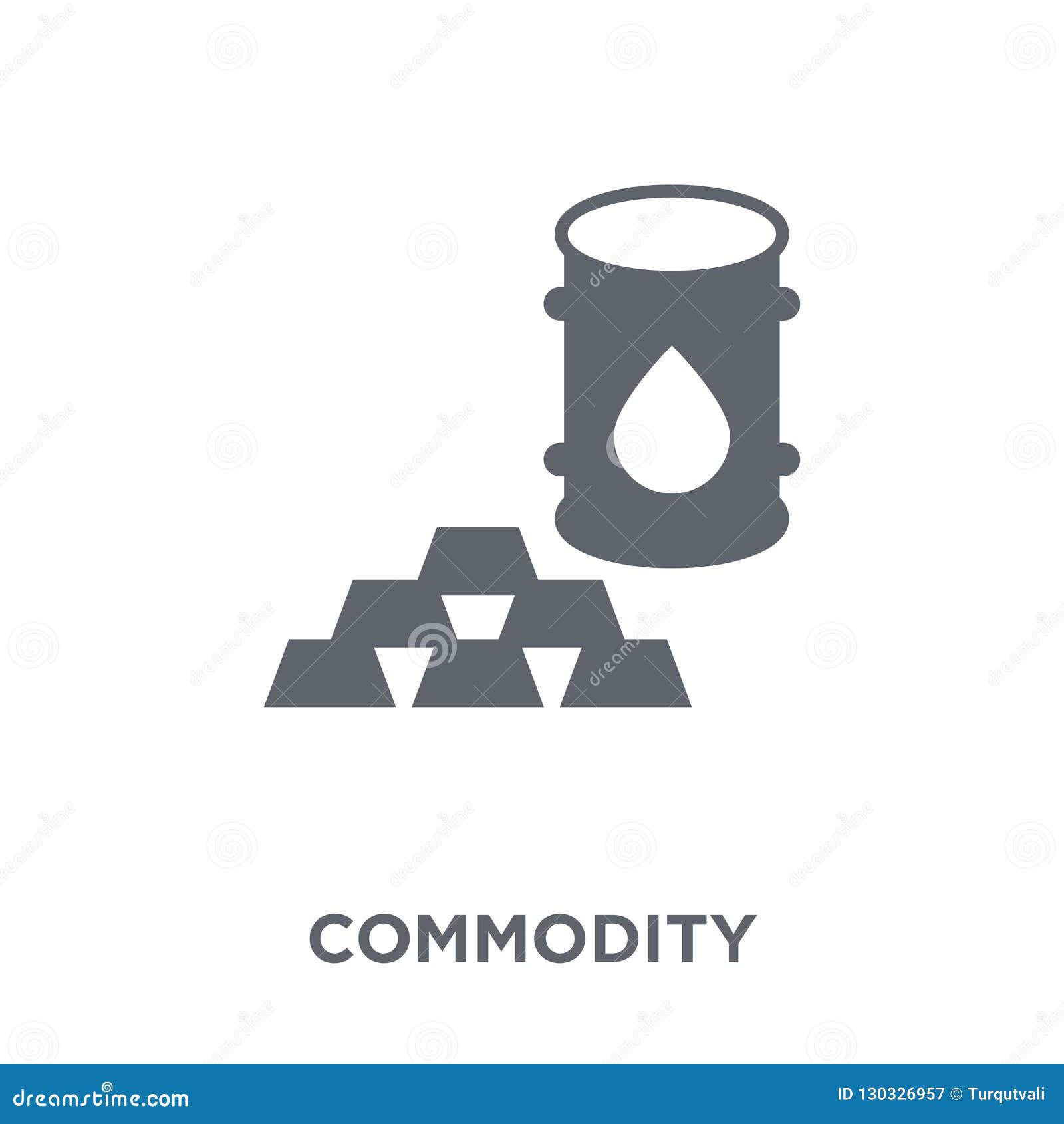 Commodity Icon from Commodity Collection. Stock Vector Illustration