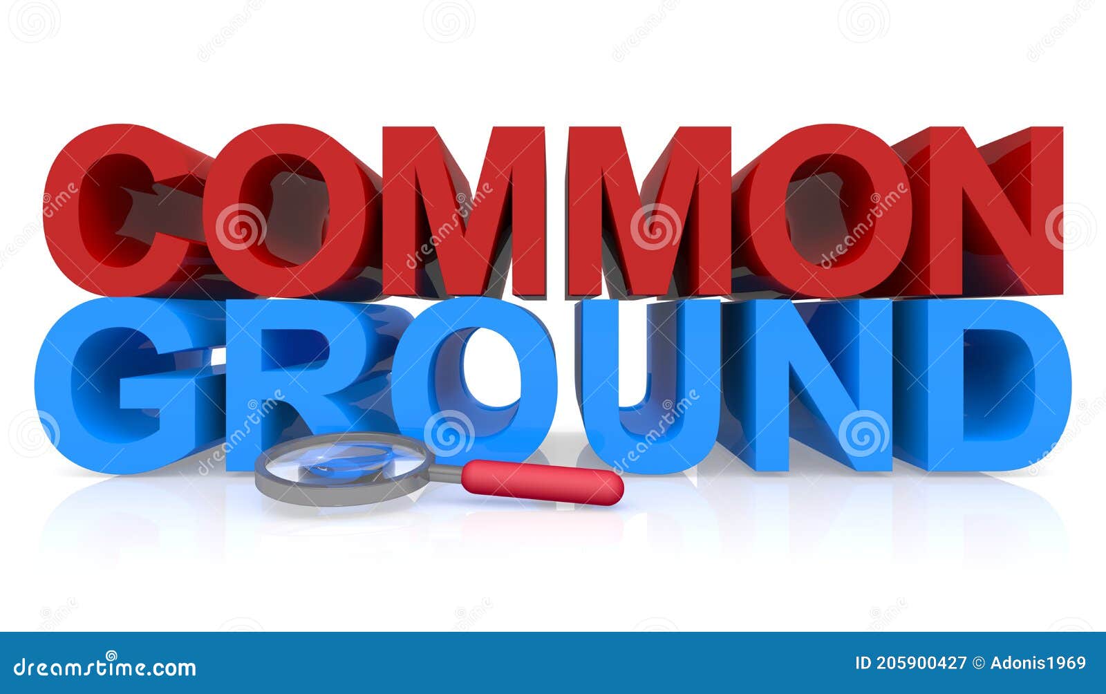 Common ground on white stock illustration. Illustration of background